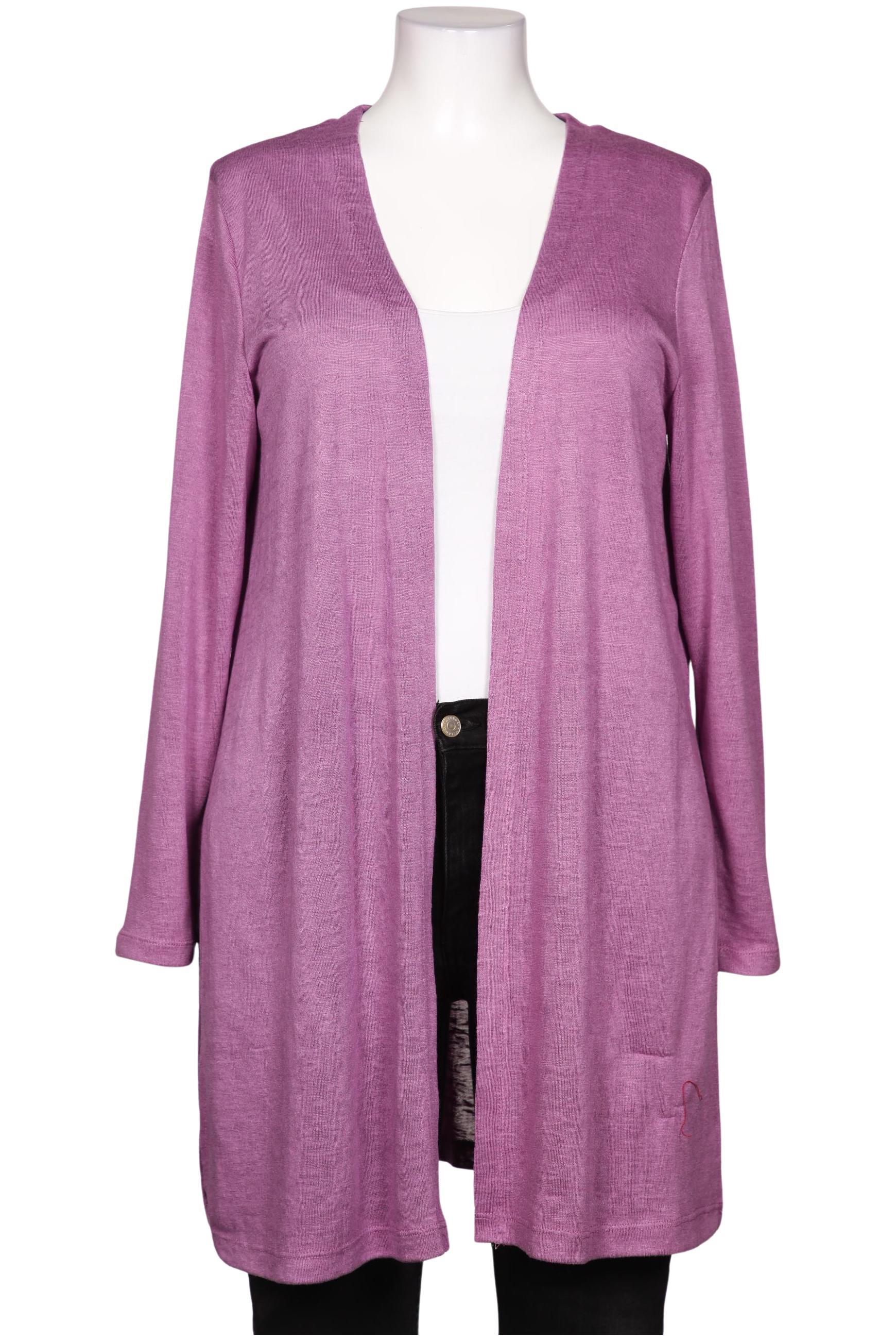 

Taifun Damen Strickjacke, flieder, Gr. 44