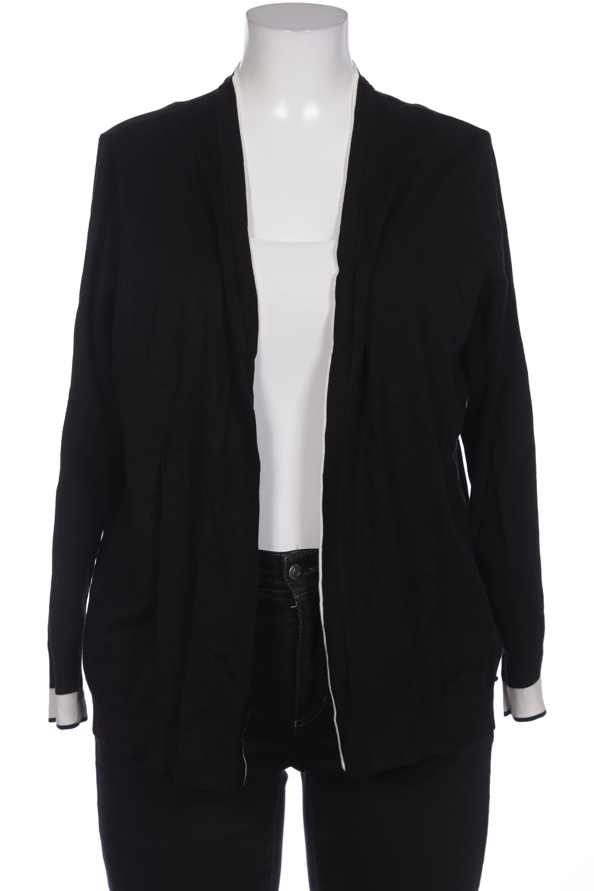 

Taifun Damen Strickjacke, schwarz, Gr. 46