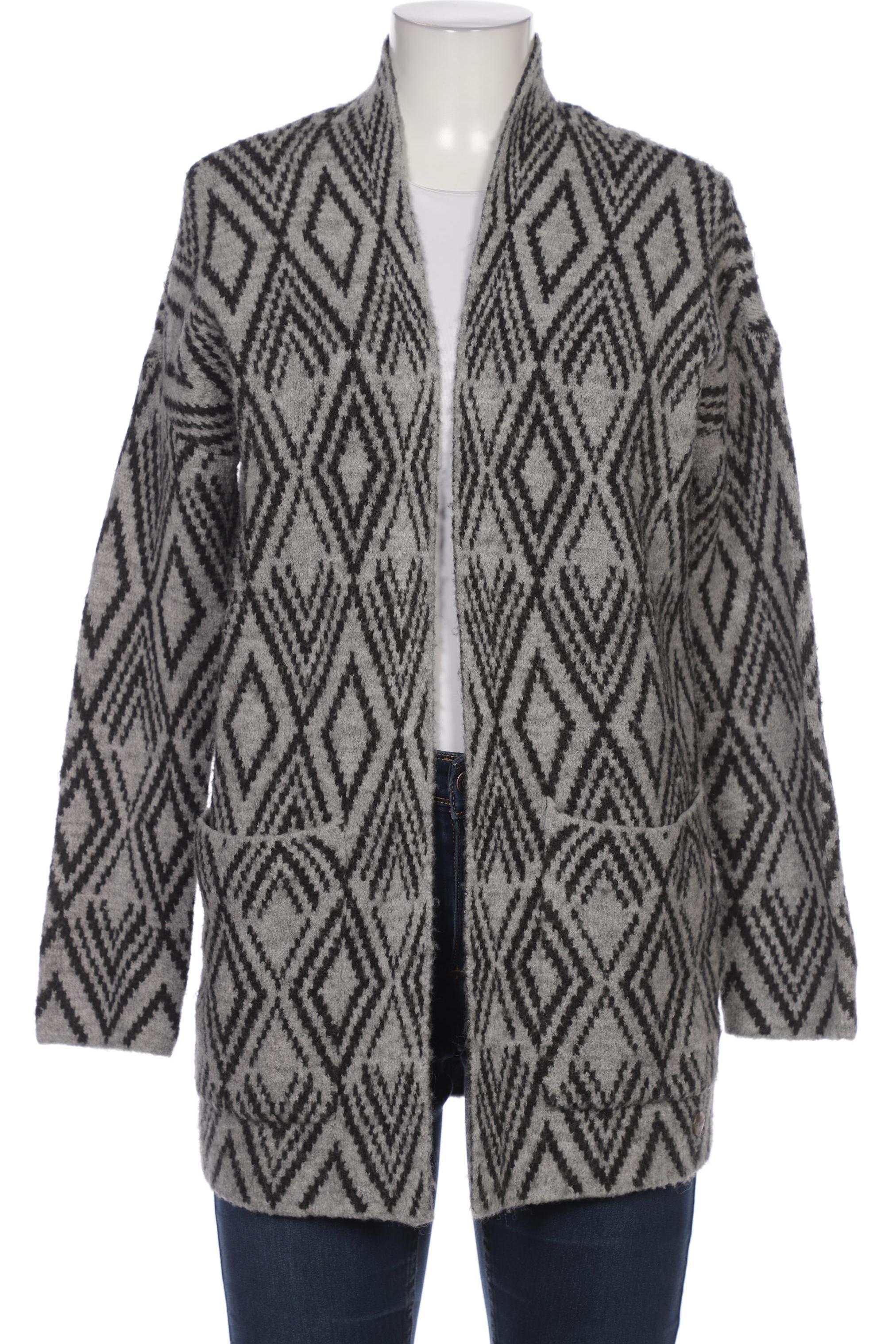 

Taifun Damen Strickjacke, grau, Gr. 38