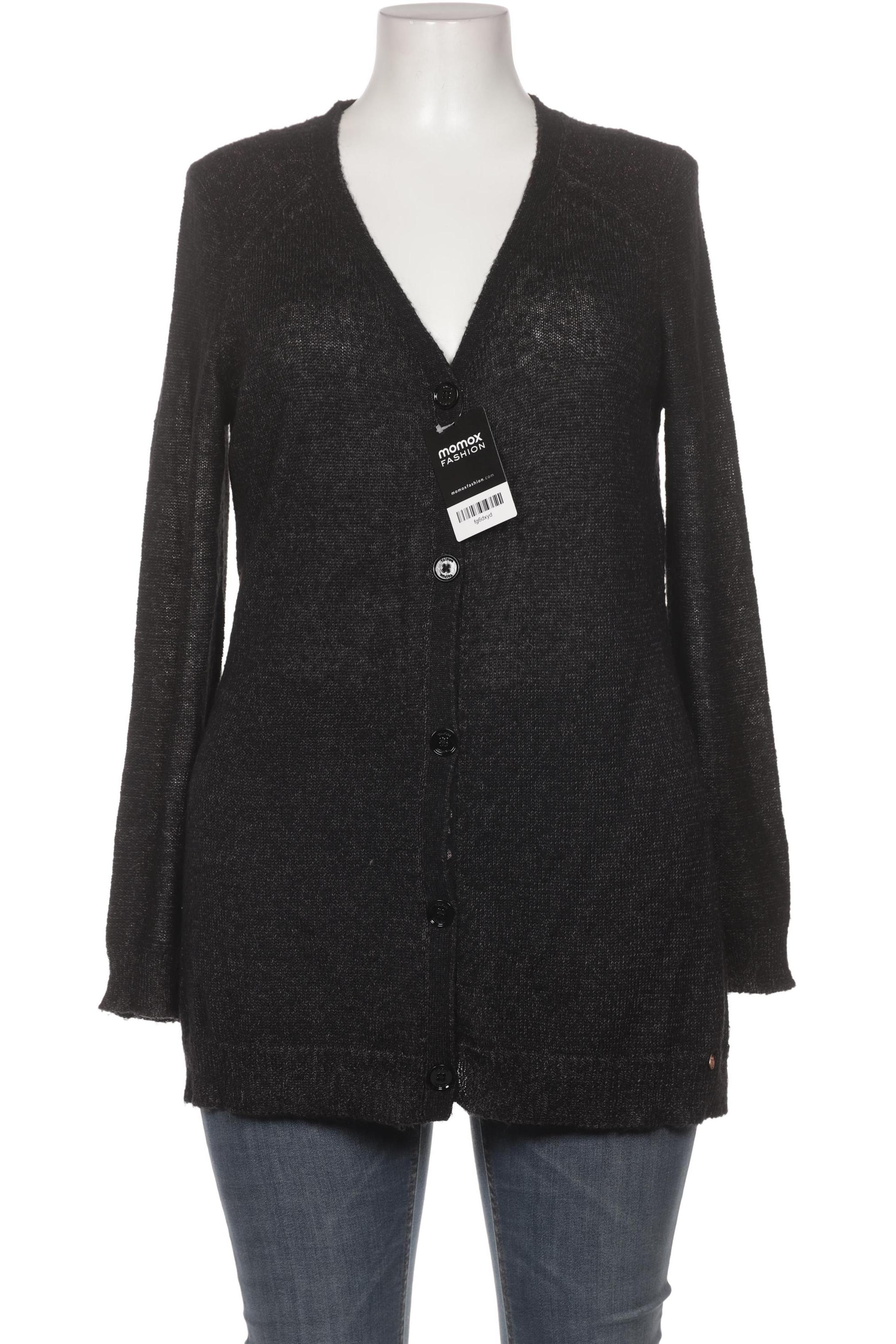 

Taifun Damen Strickjacke, schwarz, Gr. 42