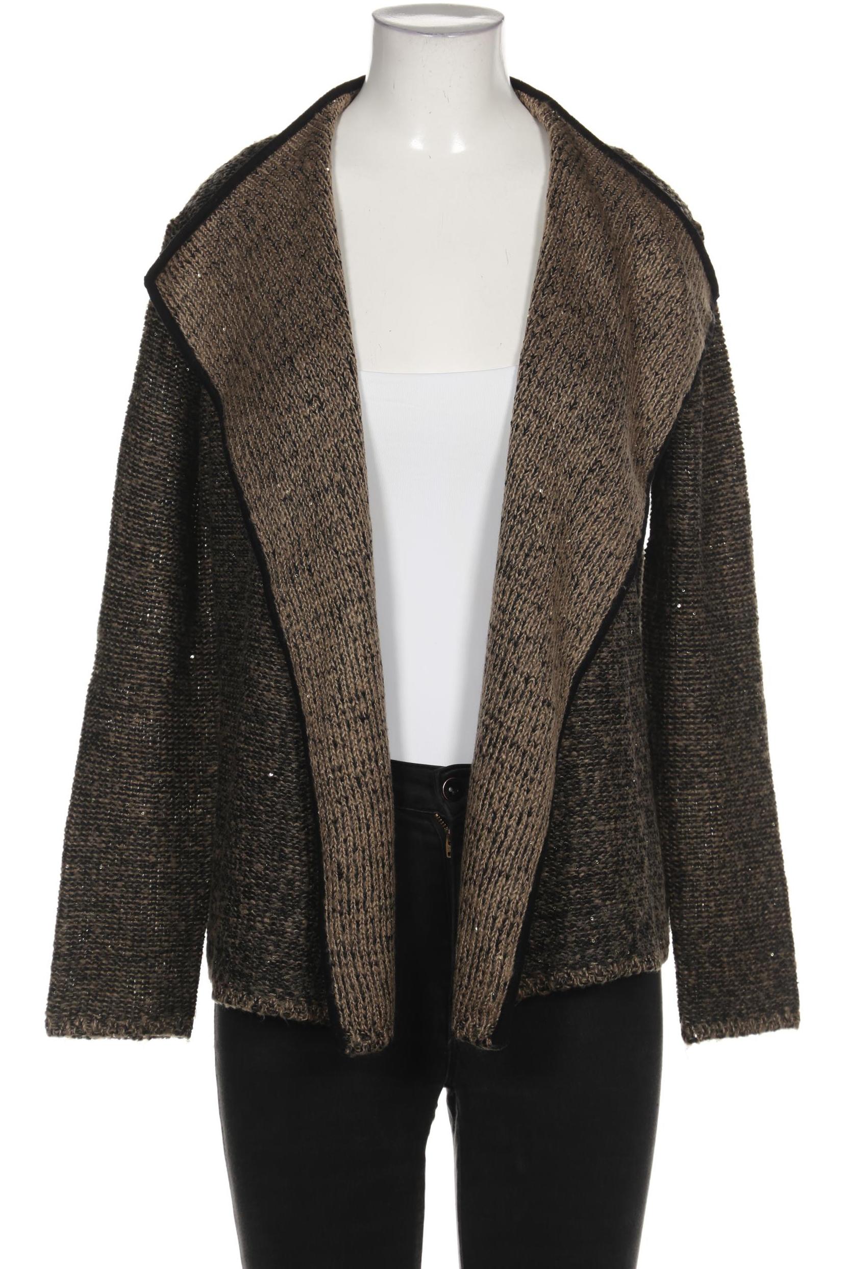 

Taifun Damen Strickjacke, braun, Gr. 38