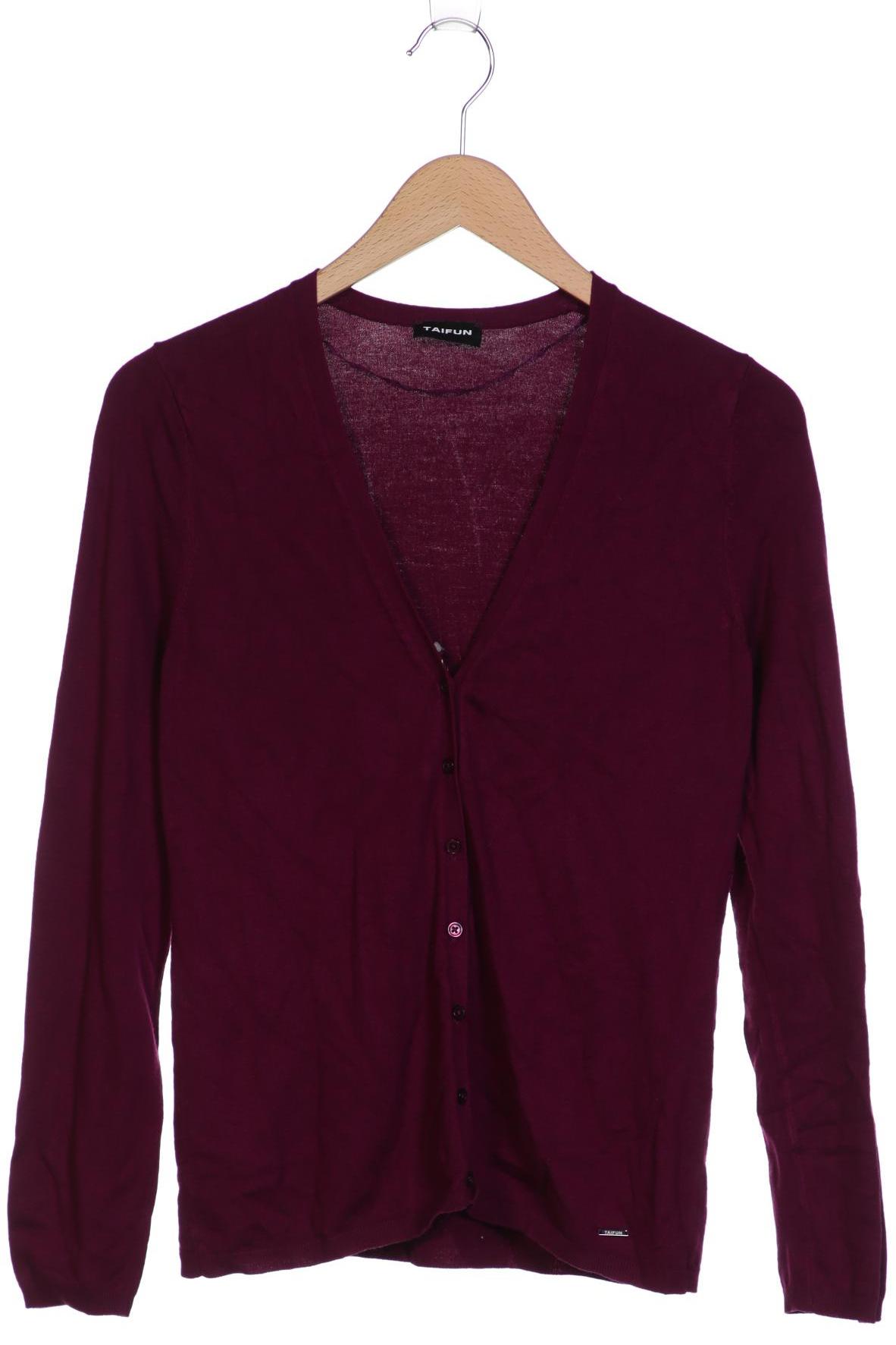 

Taifun Damen Strickjacke, flieder, Gr. 36