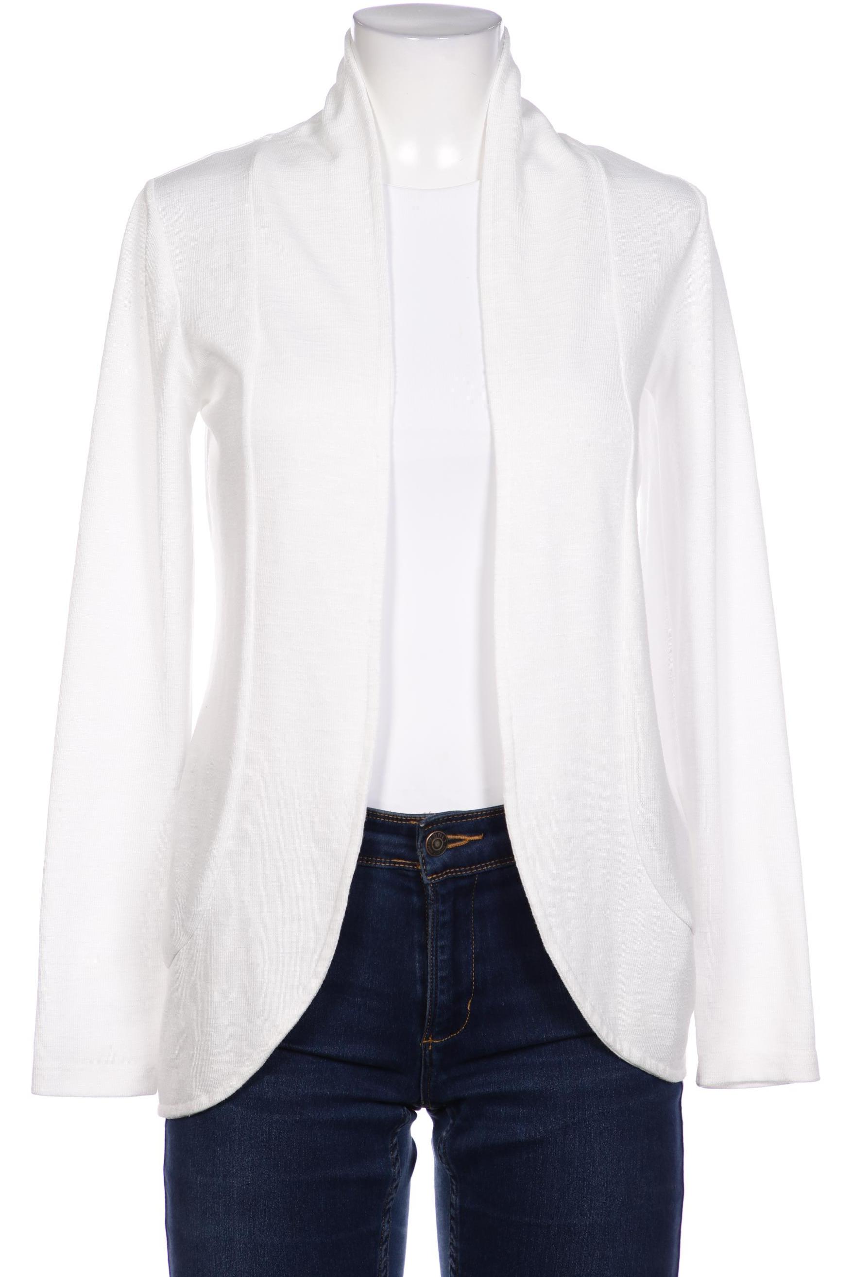 

Taifun Damen Strickjacke, weiß, Gr. 38