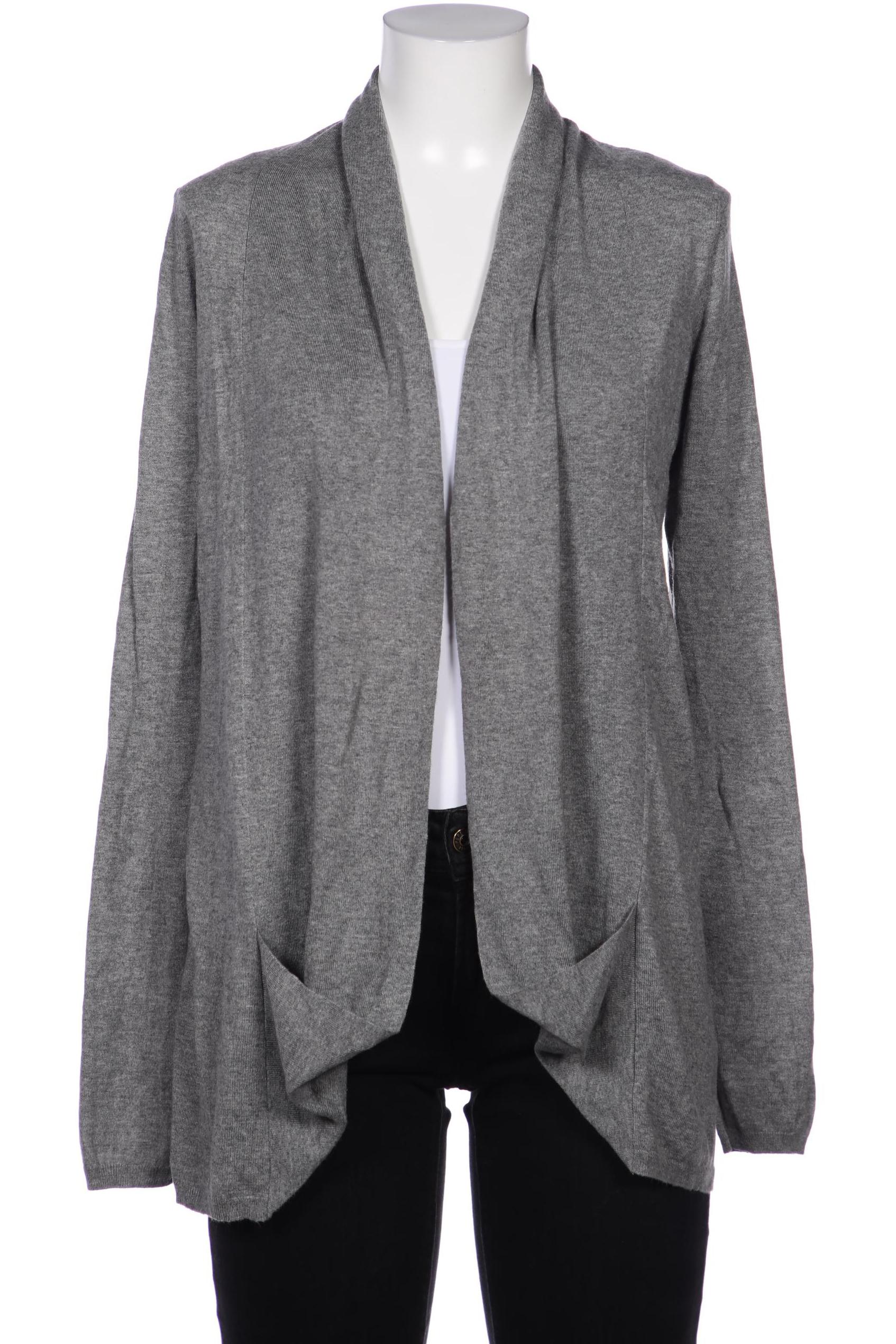 

Taifun Damen Strickjacke, grau, Gr. 36