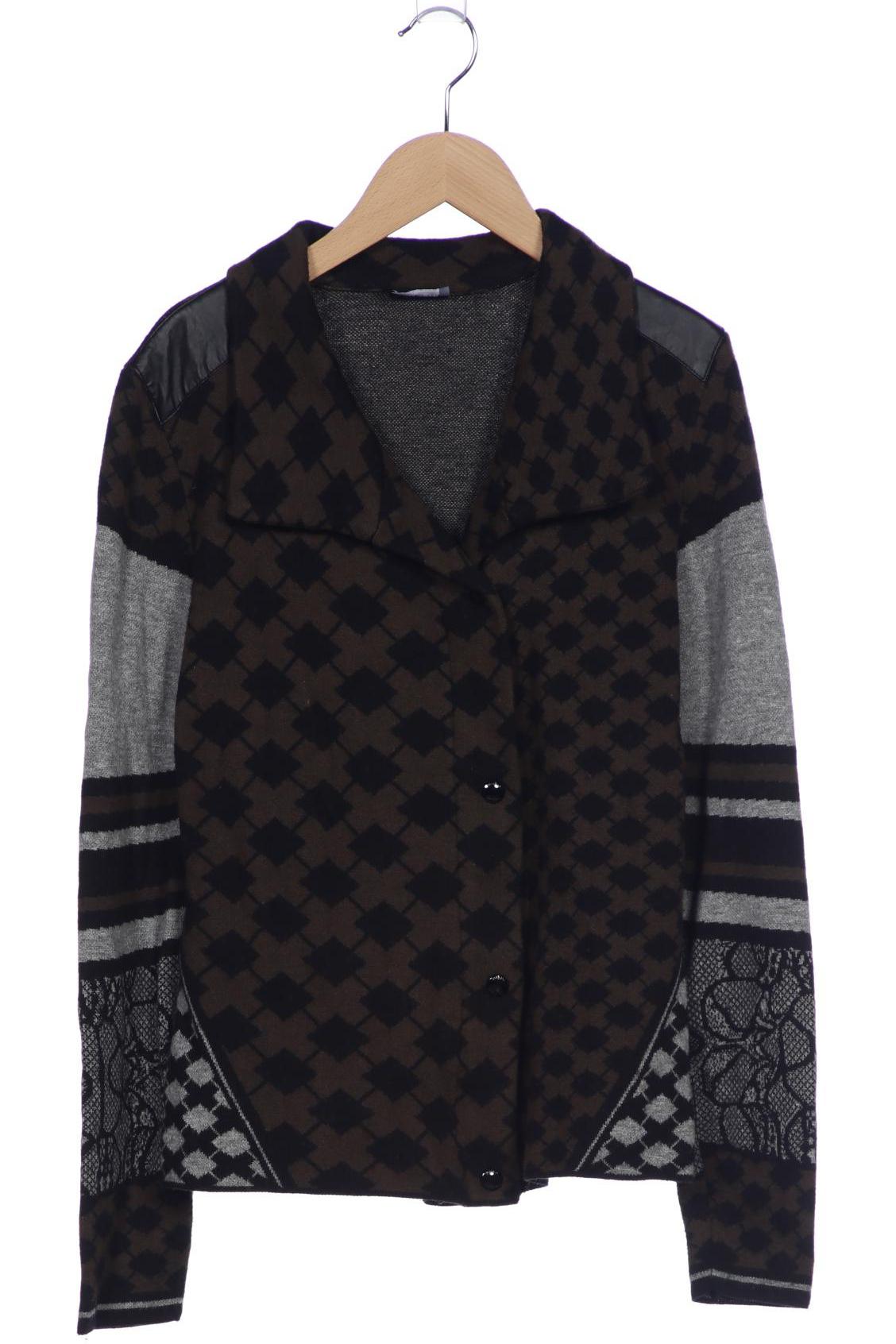 

Taifun Damen Strickjacke, grün, Gr. 40