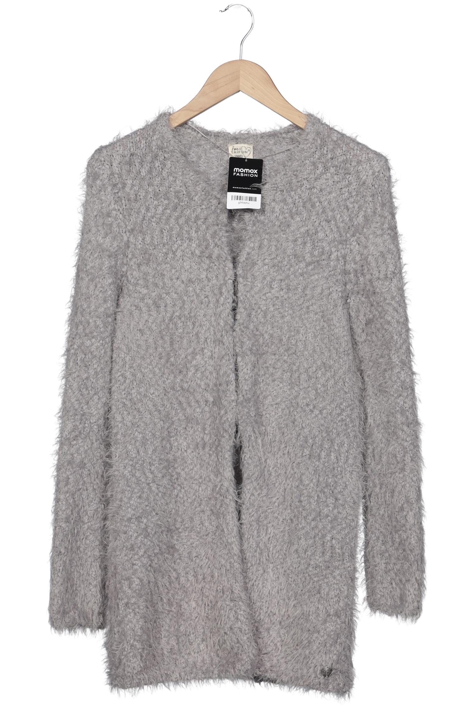 

Taifun Damen Strickjacke, grau, Gr. 38