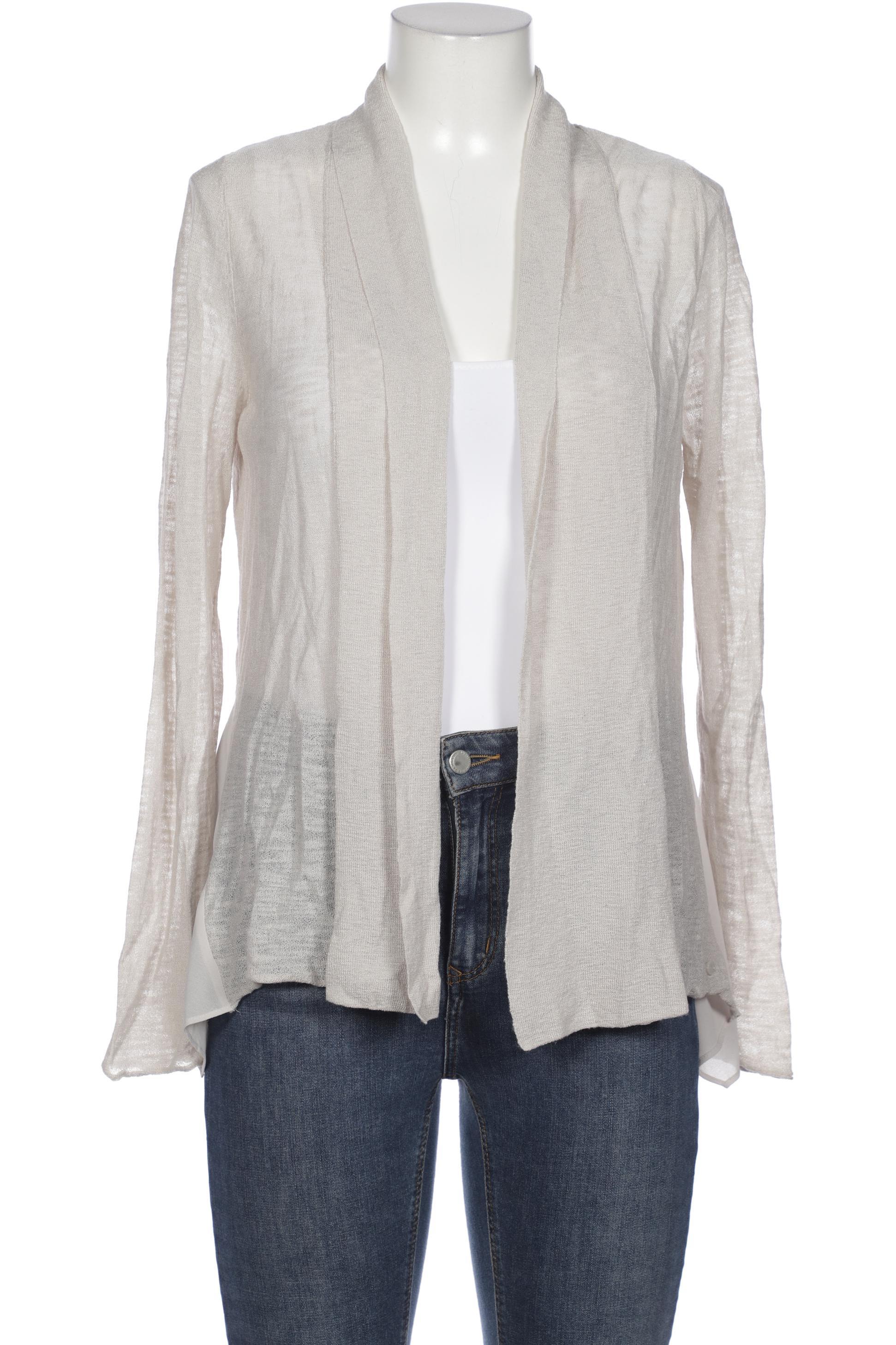

Taifun Damen Strickjacke, beige, Gr. 38