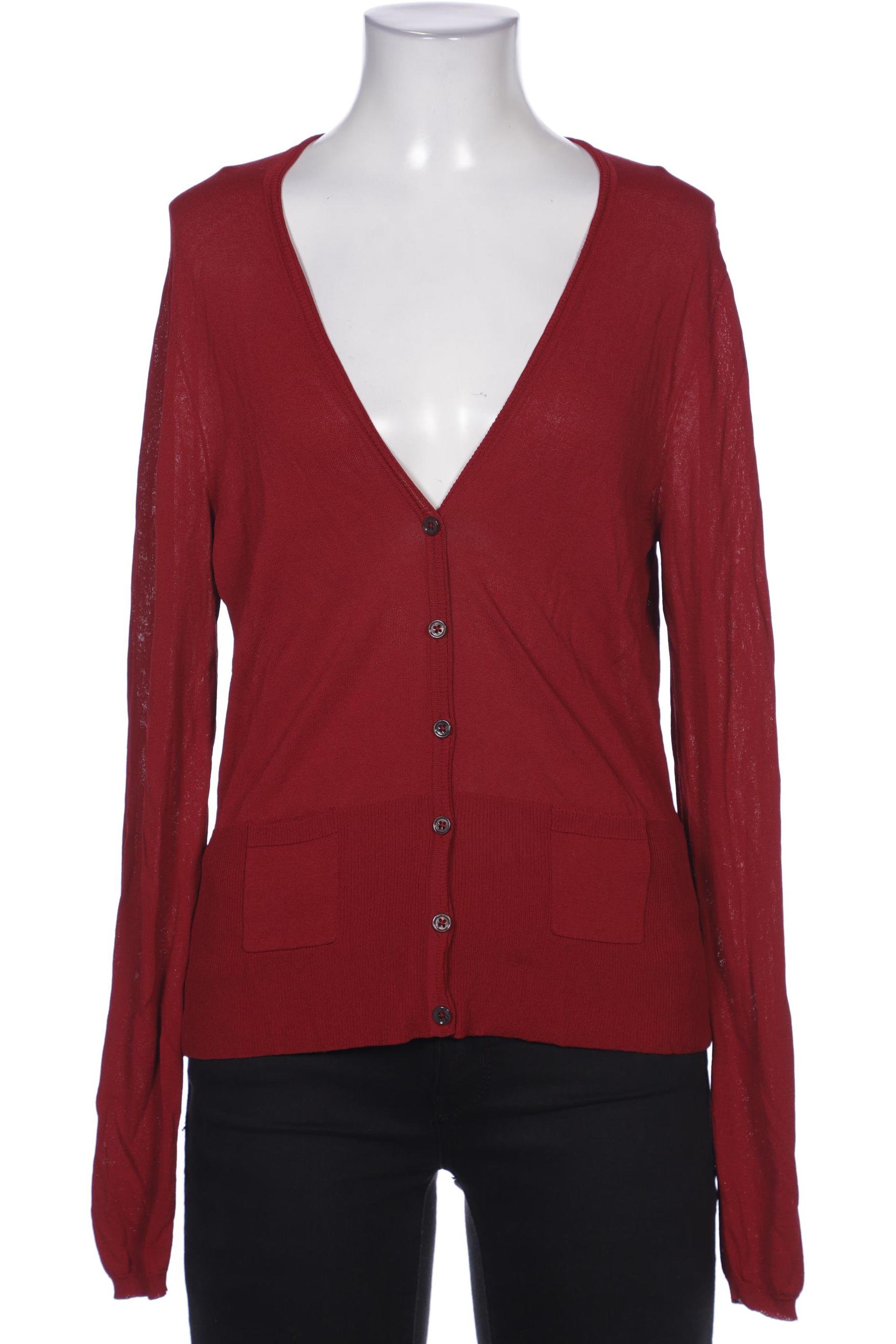 

Taifun Damen Strickjacke, rot, Gr. 36