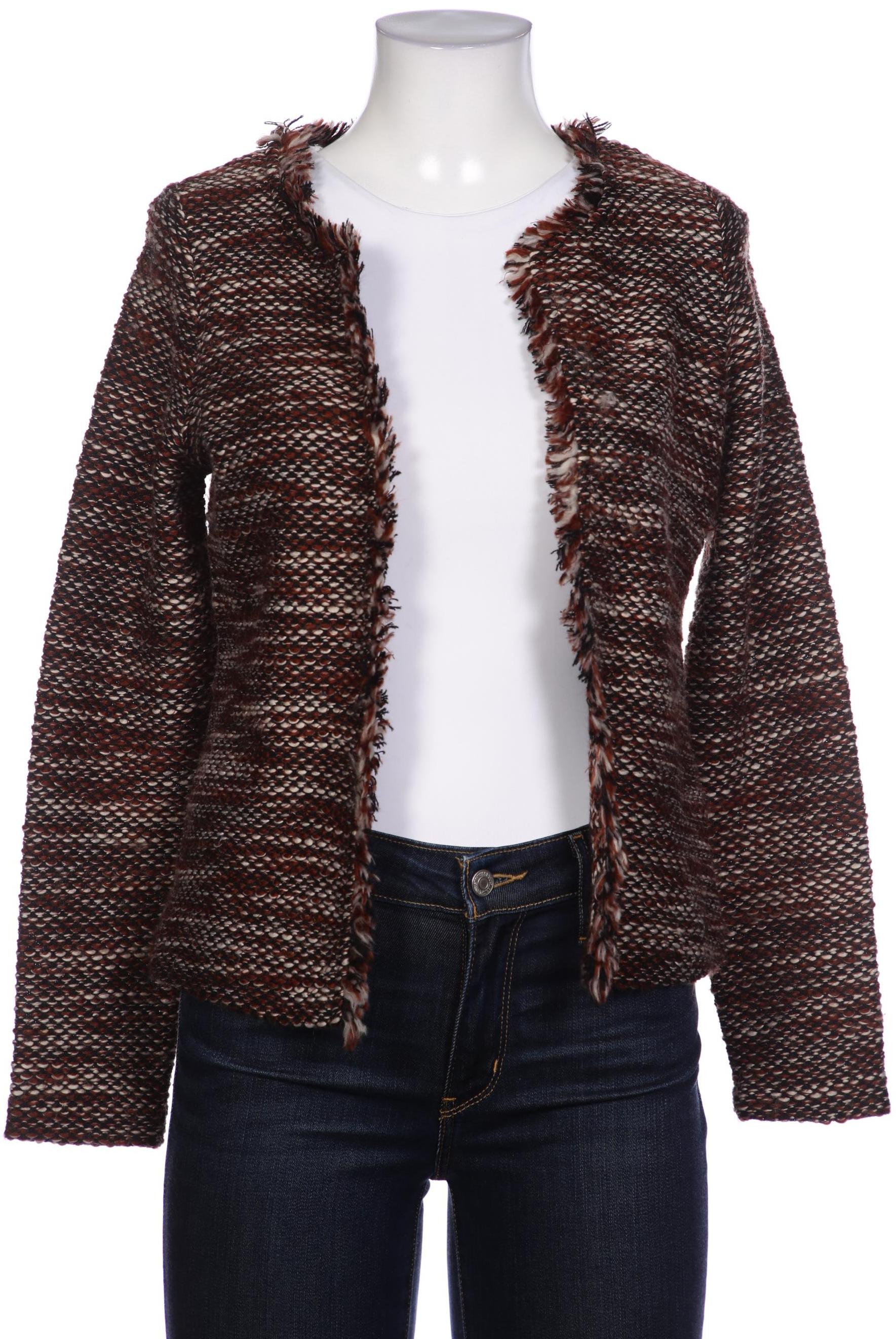 

Taifun Damen Strickjacke, braun, Gr. 36