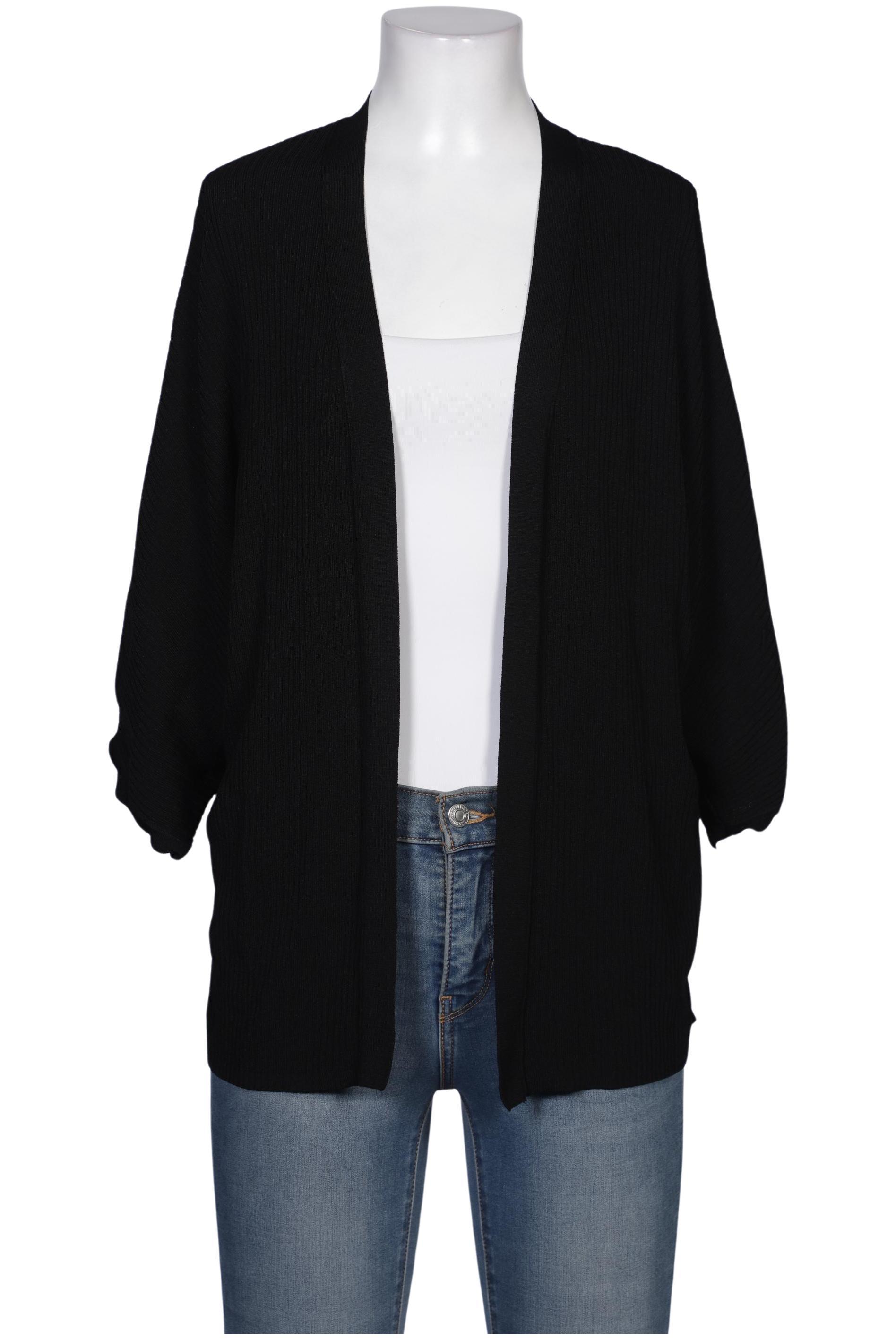 

Taifun Damen Strickjacke, schwarz, Gr. 36