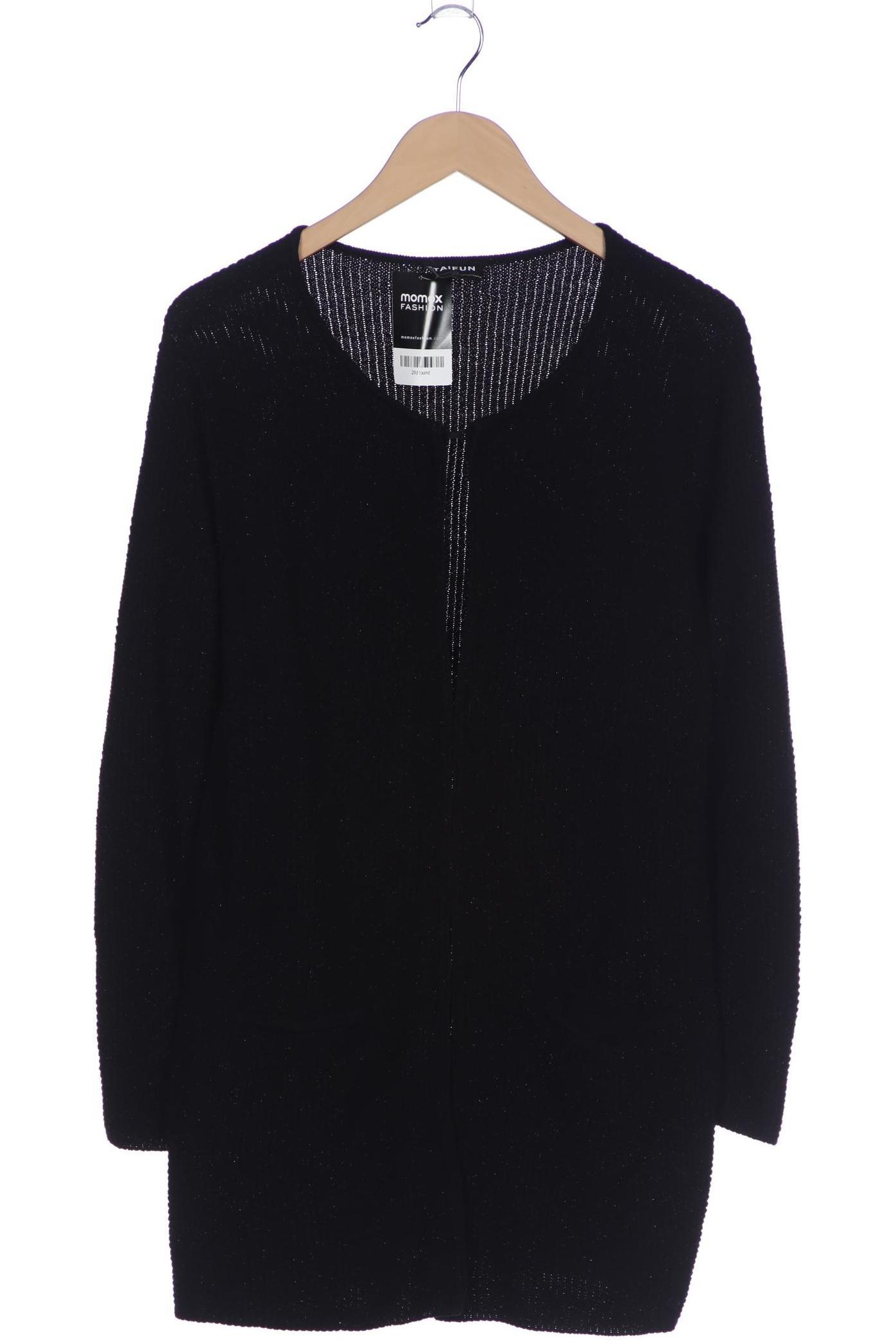 

Taifun Damen Strickjacke, schwarz, Gr. 40