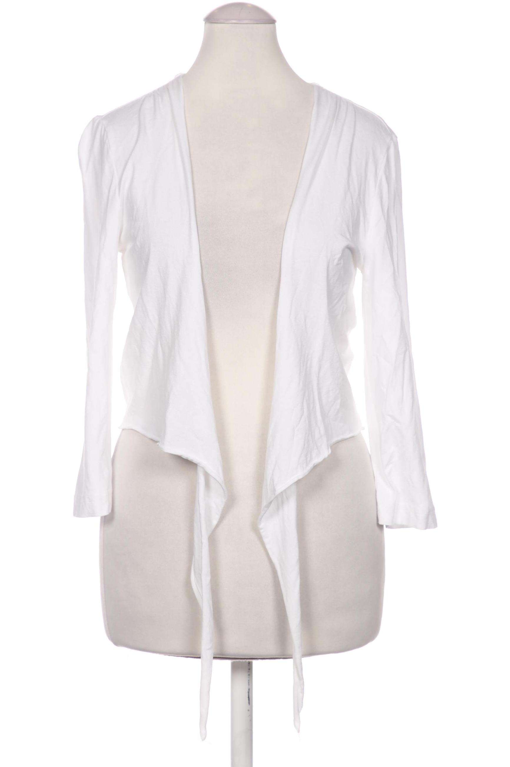 

Taifun Damen Strickjacke, weiß, Gr. 36