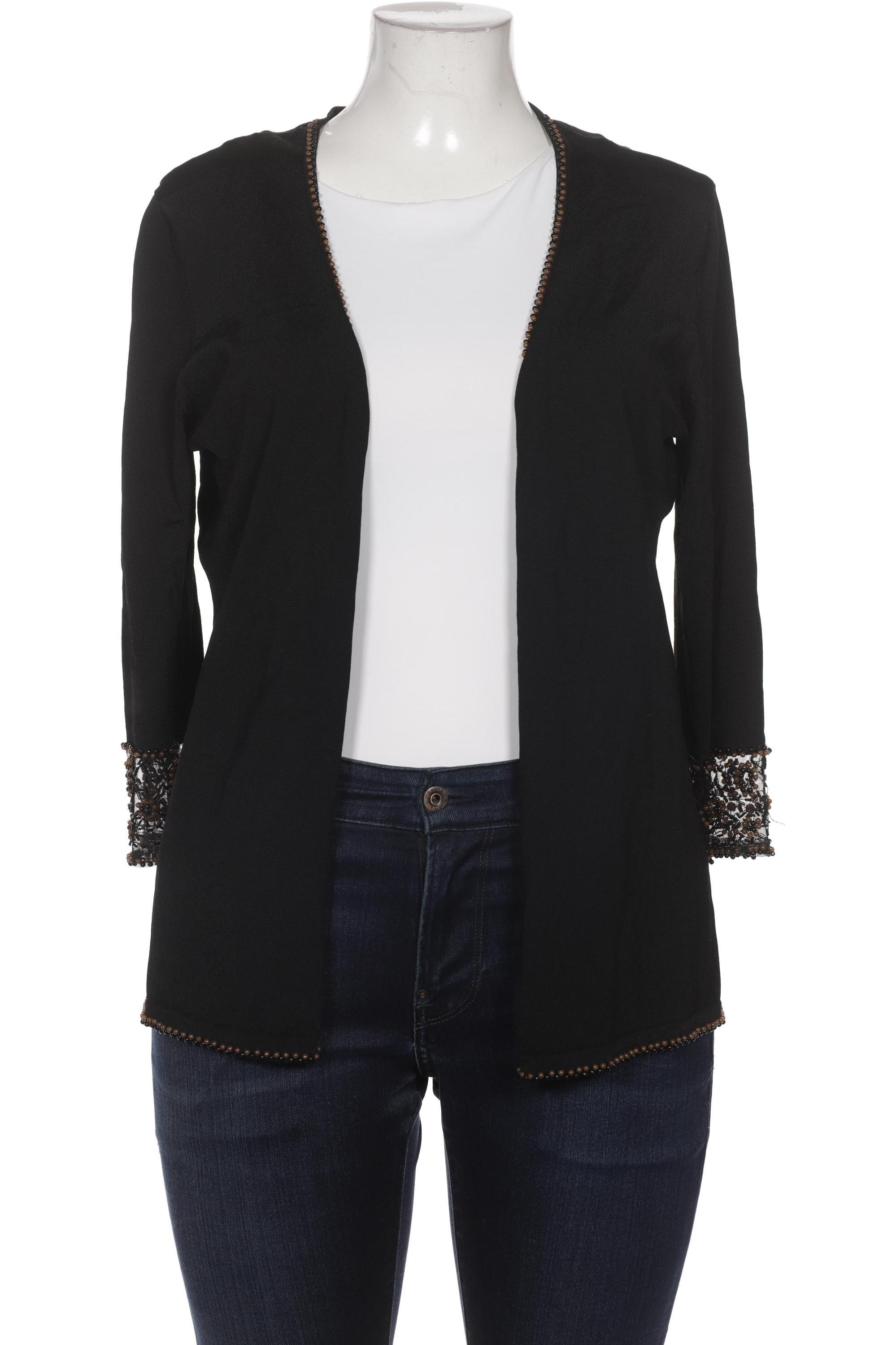 

Taifun Damen Strickjacke, schwarz, Gr. 44