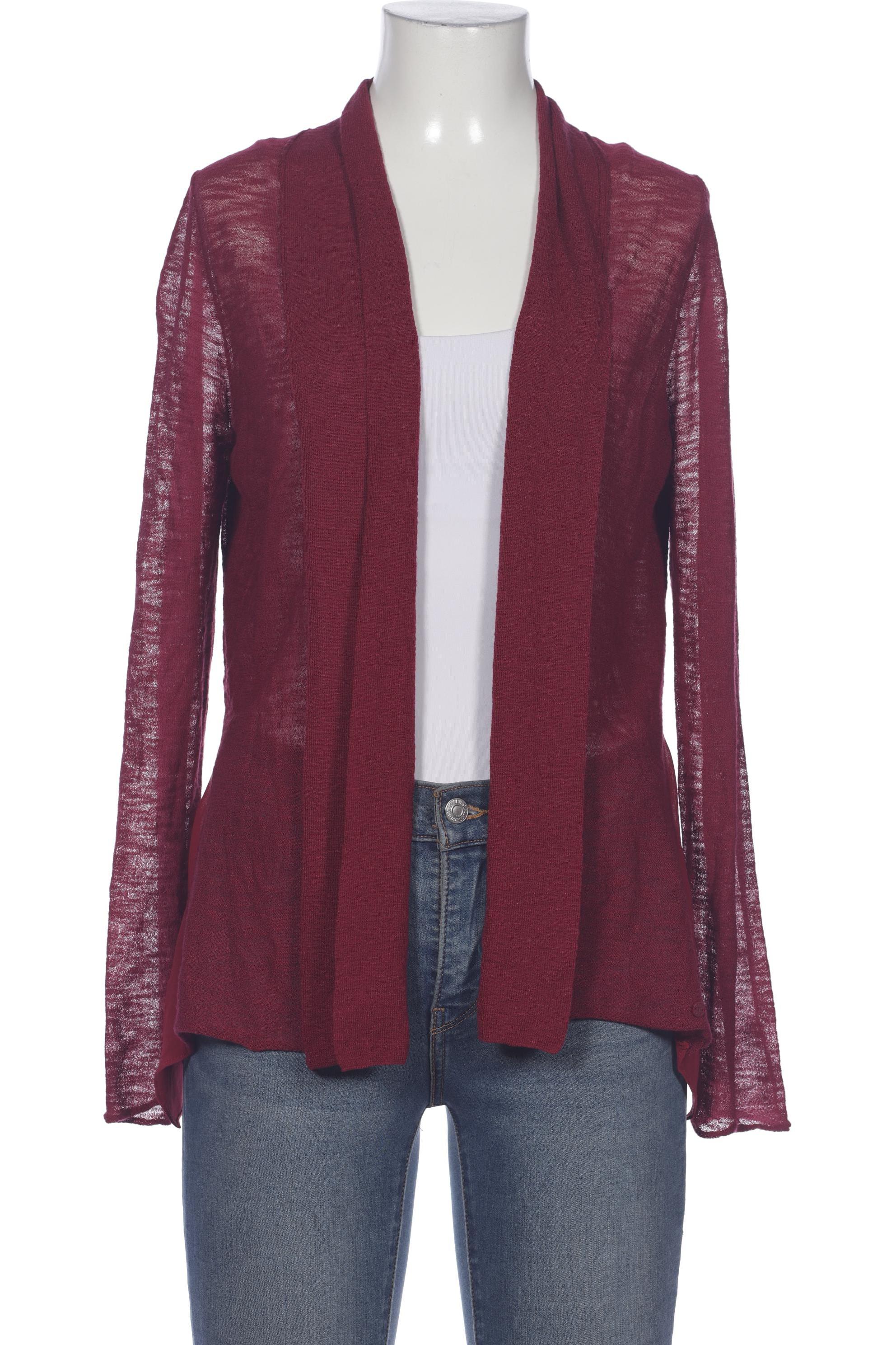 

Taifun Damen Strickjacke, bordeaux, Gr. 38