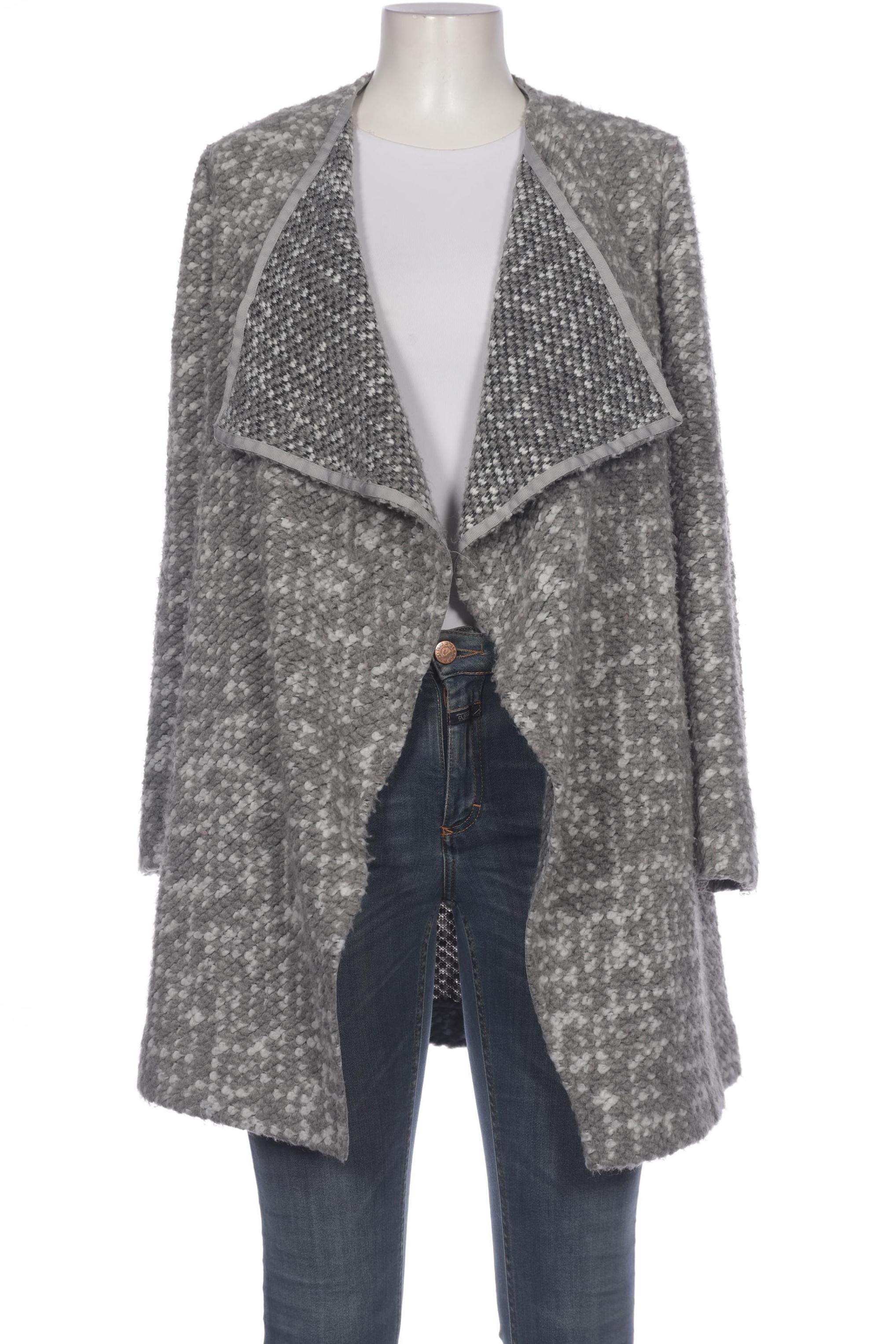 

Taifun Damen Strickjacke, grau, Gr. 42