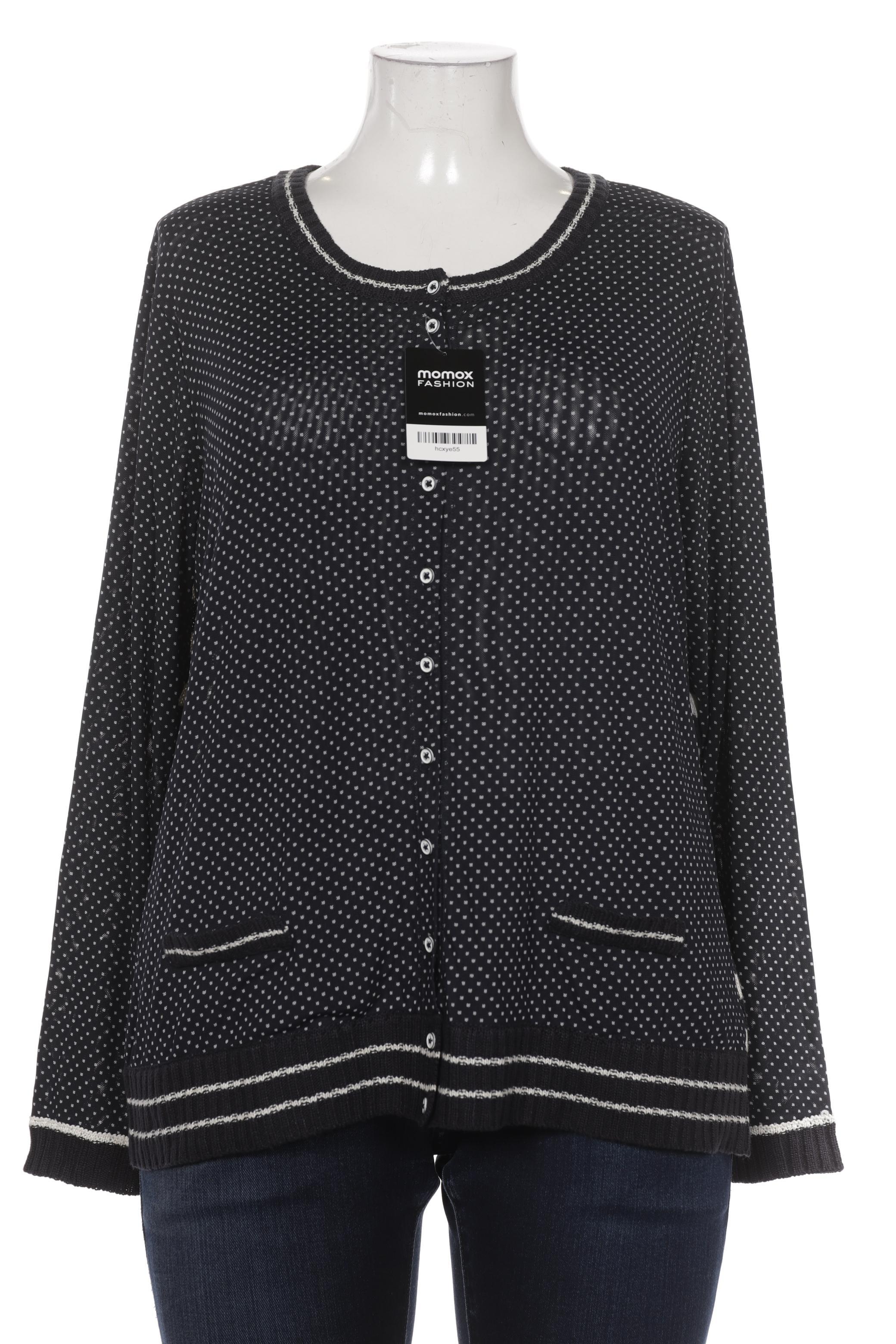 

Taifun Damen Strickjacke, marineblau, Gr. 46