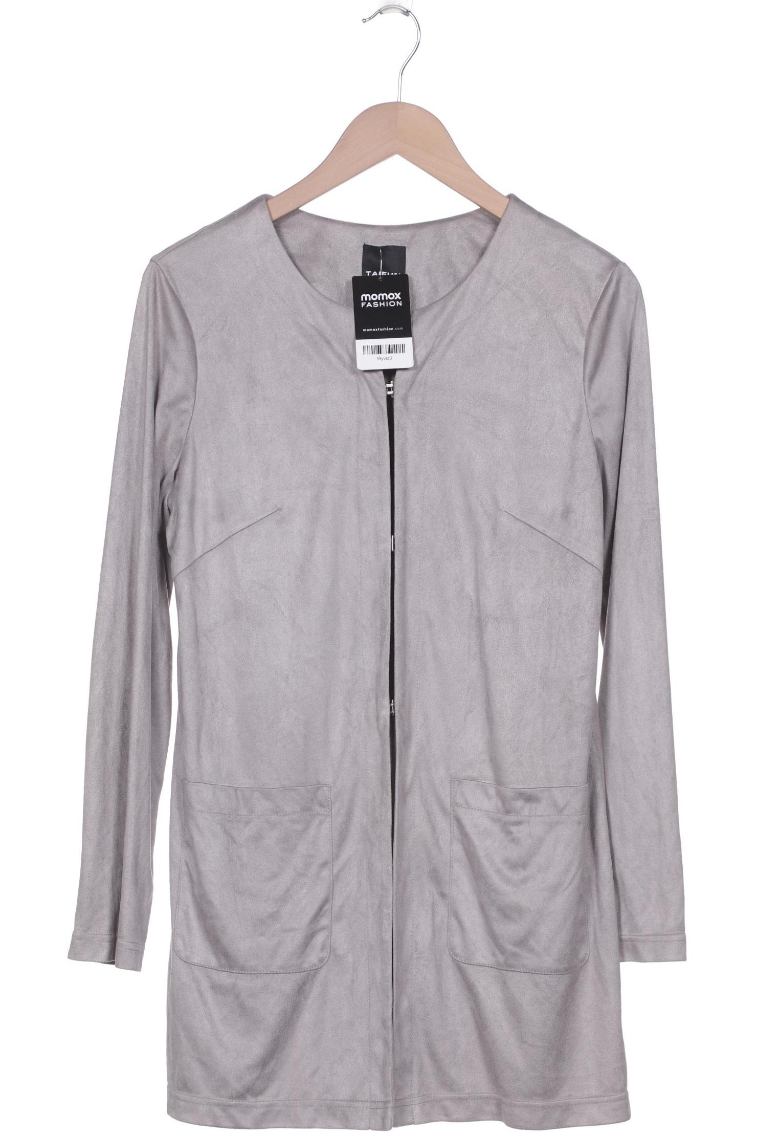 

Taifun Damen Strickjacke, grau, Gr. 40