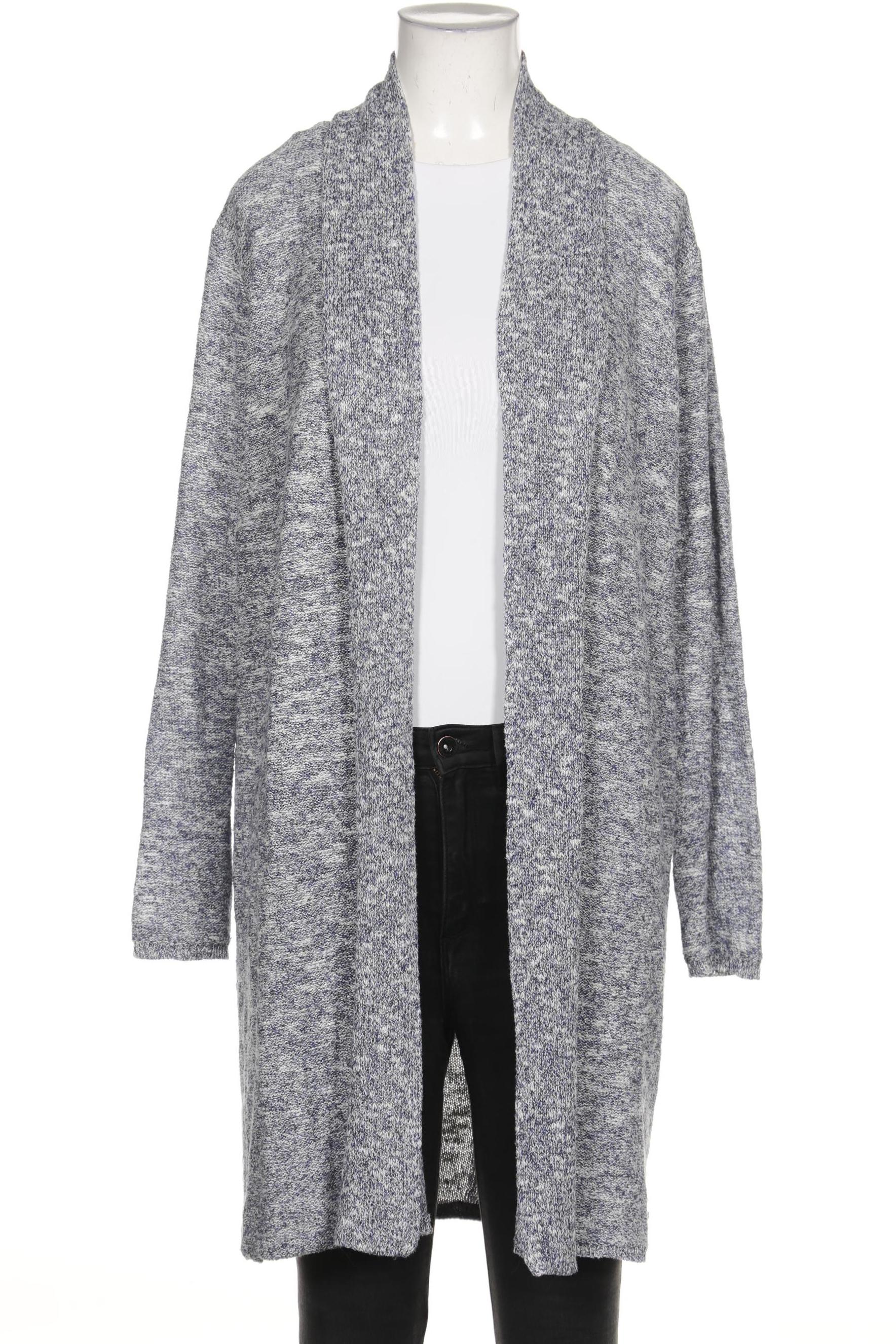 

Taifun Damen Strickjacke, blau, Gr. 46