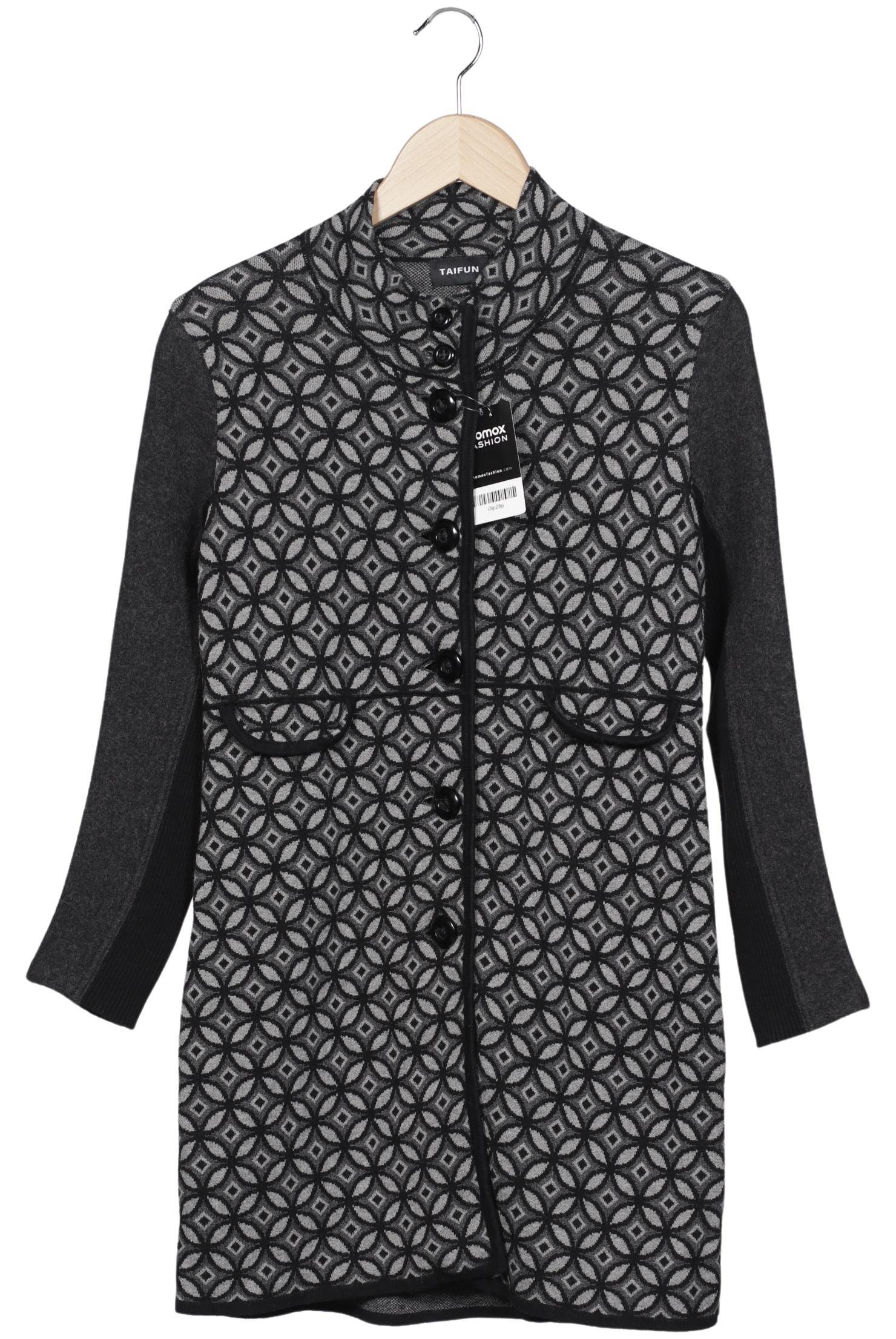 

Taifun Damen Strickjacke, grau, Gr. 38