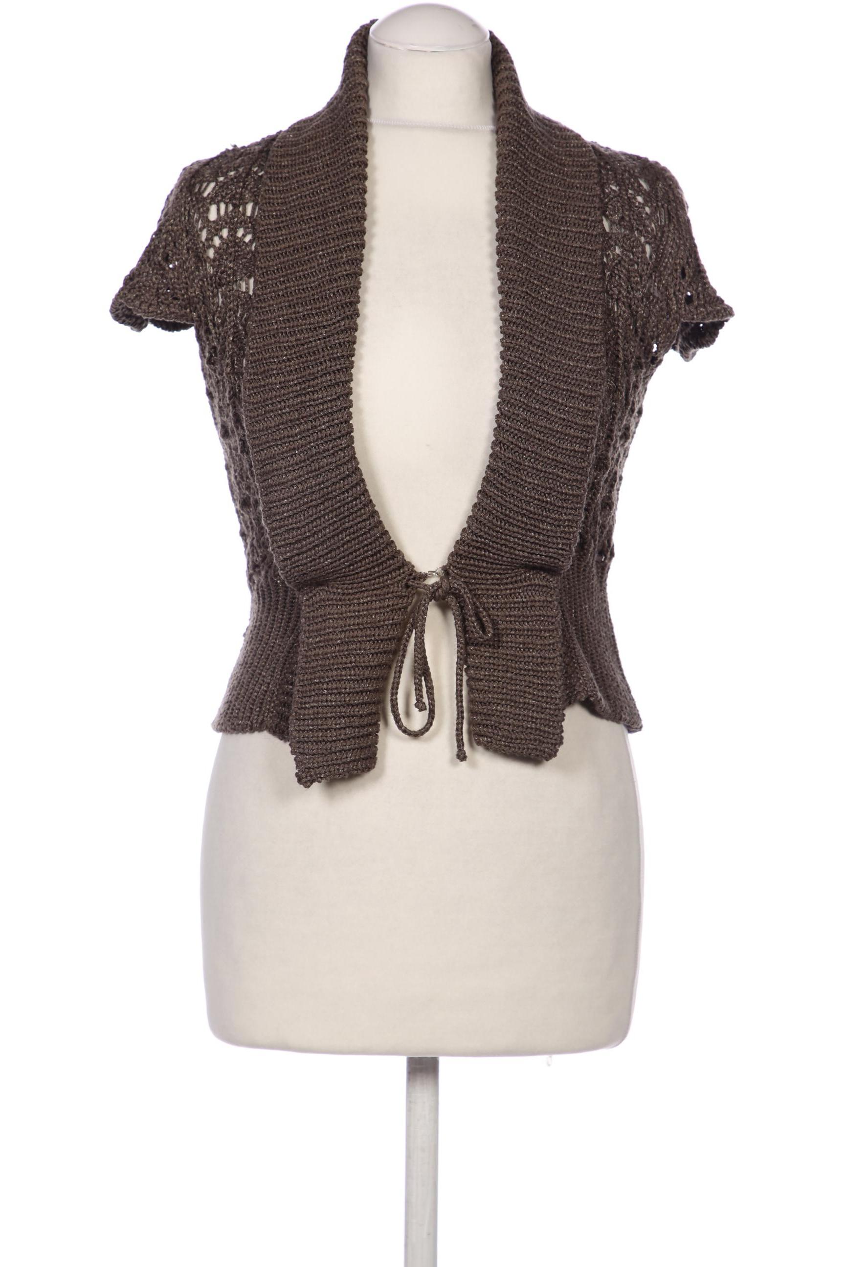 

Taifun Damen Strickjacke, braun, Gr. 38