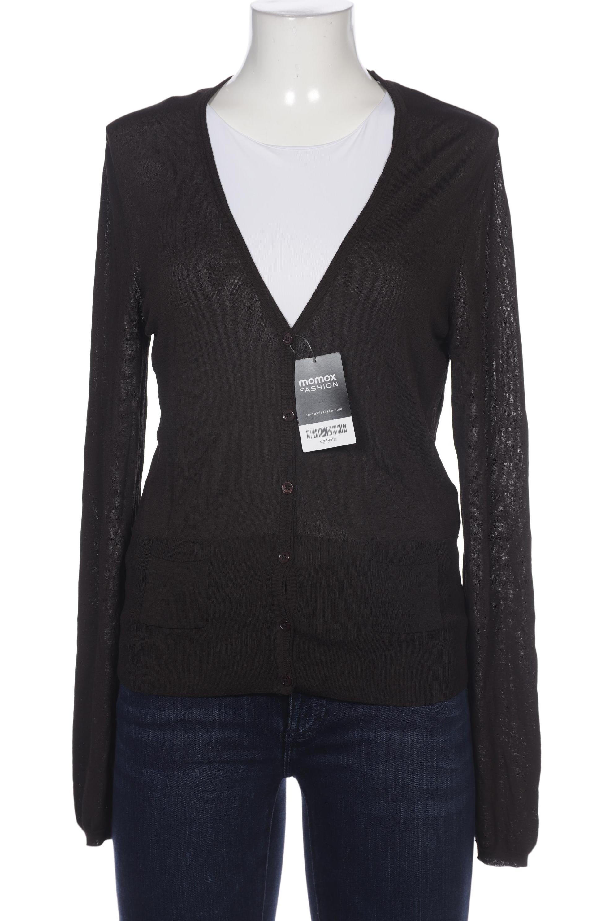 

Taifun Damen Strickjacke, braun, Gr. 40