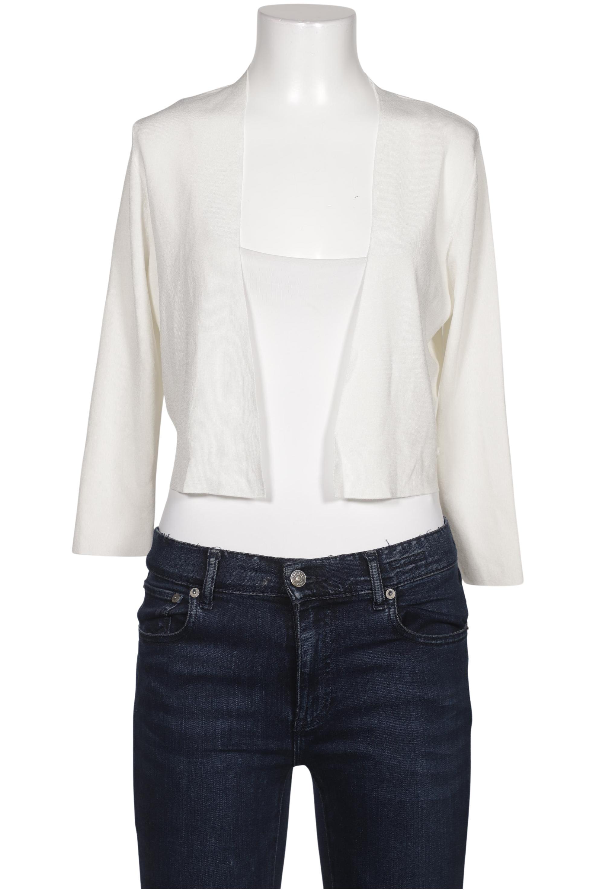 

Taifun Damen Strickjacke, cremeweiß, Gr. 40