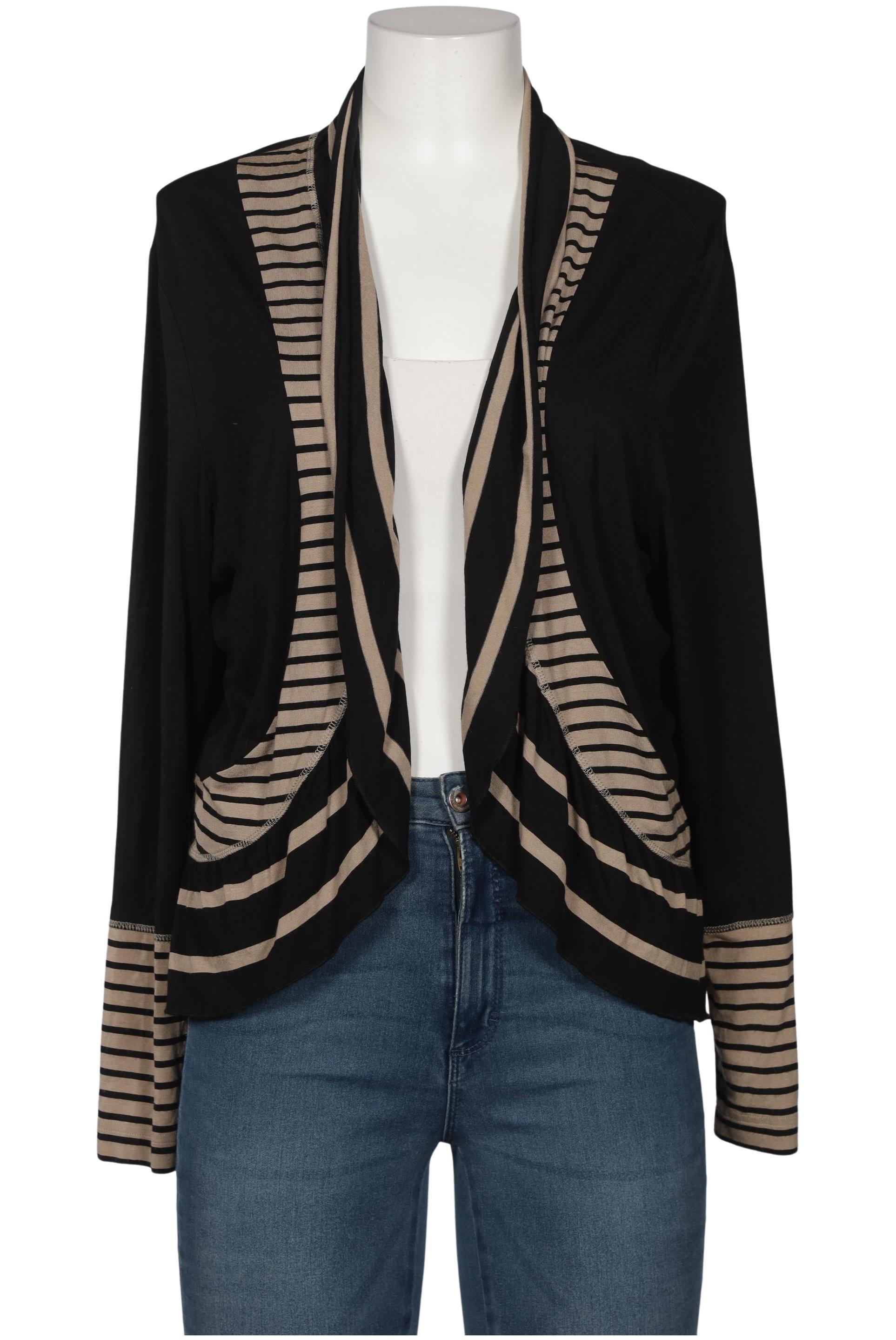 

Taifun Damen Strickjacke, schwarz, Gr. 46