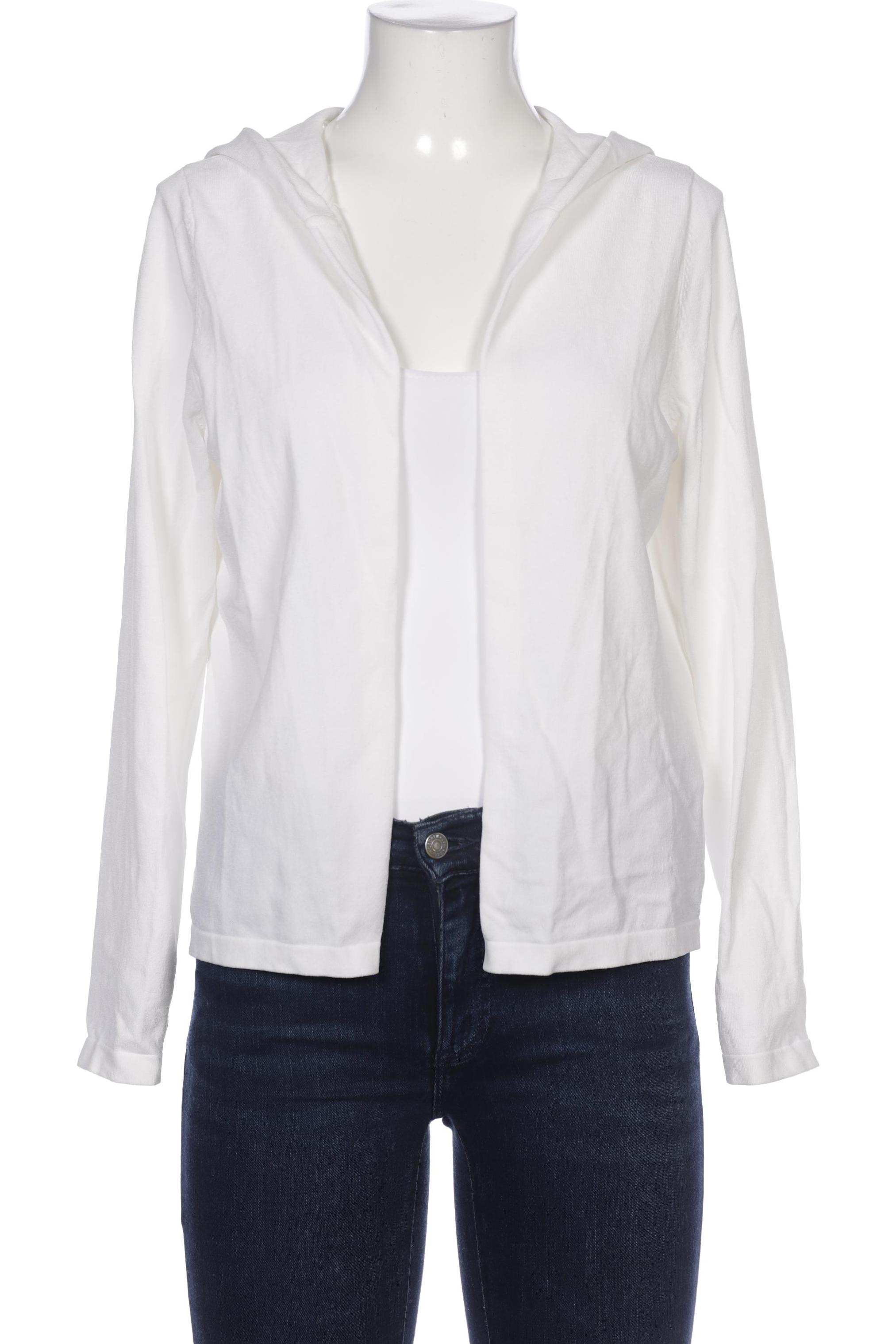 

TAIFUN Damen Strickjacke, weiß