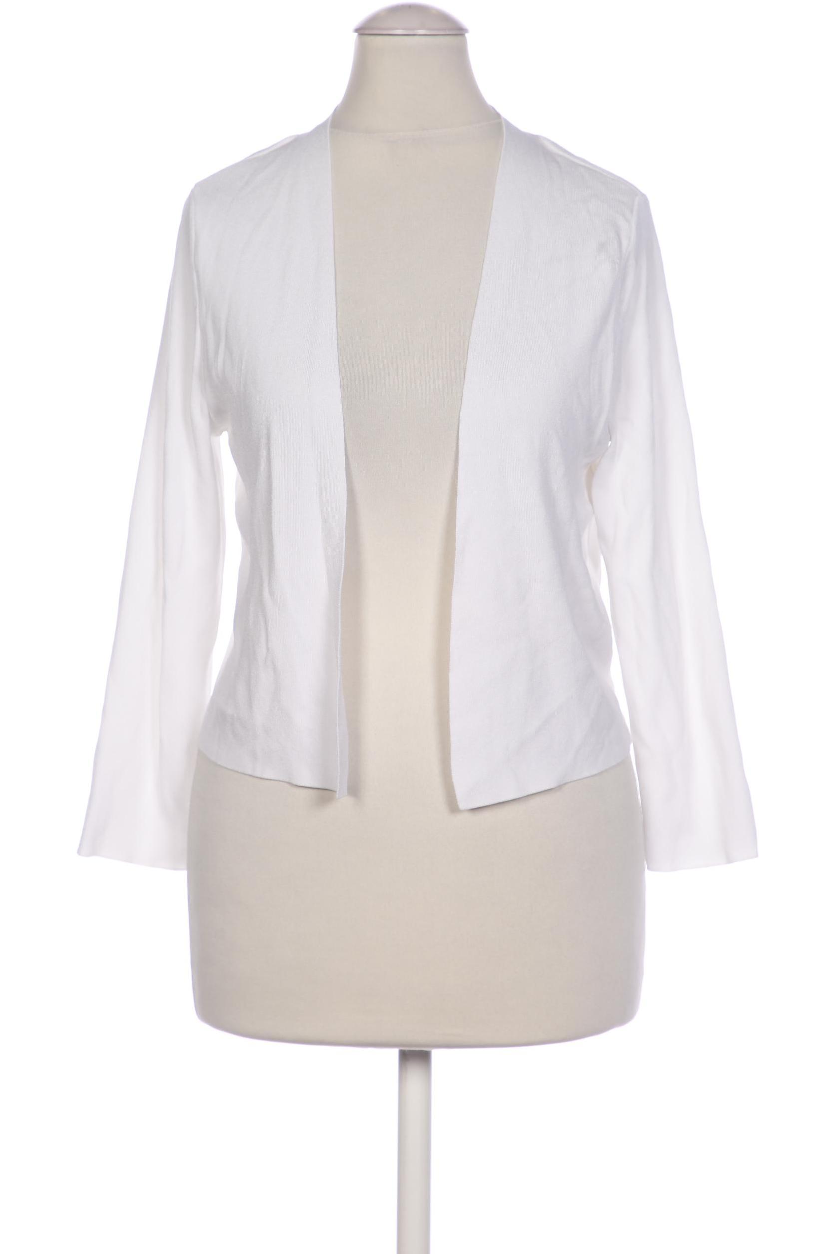 

Taifun Damen Strickjacke, weiß, Gr. 36