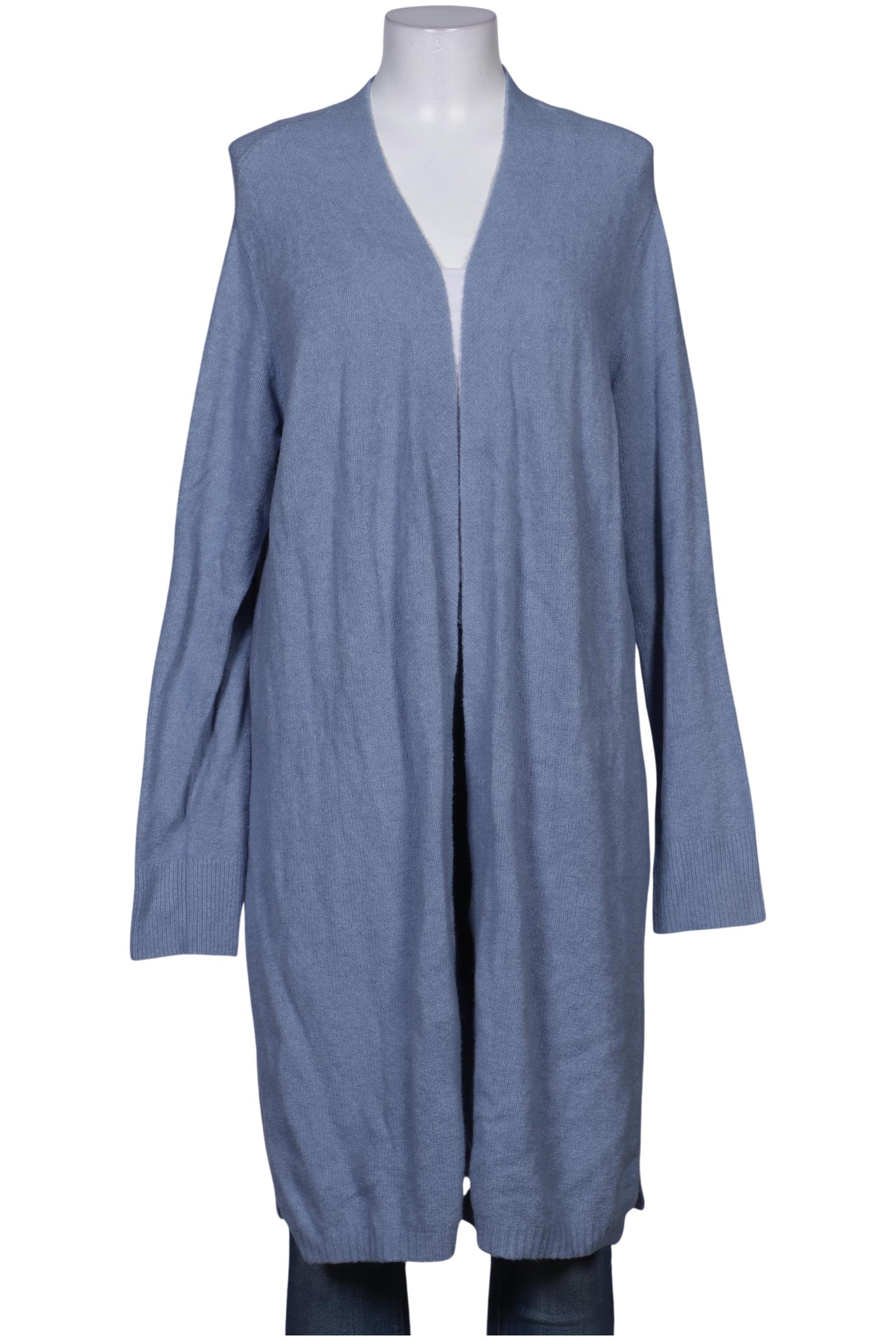 

Taifun Damen Strickjacke, blau, Gr. 40