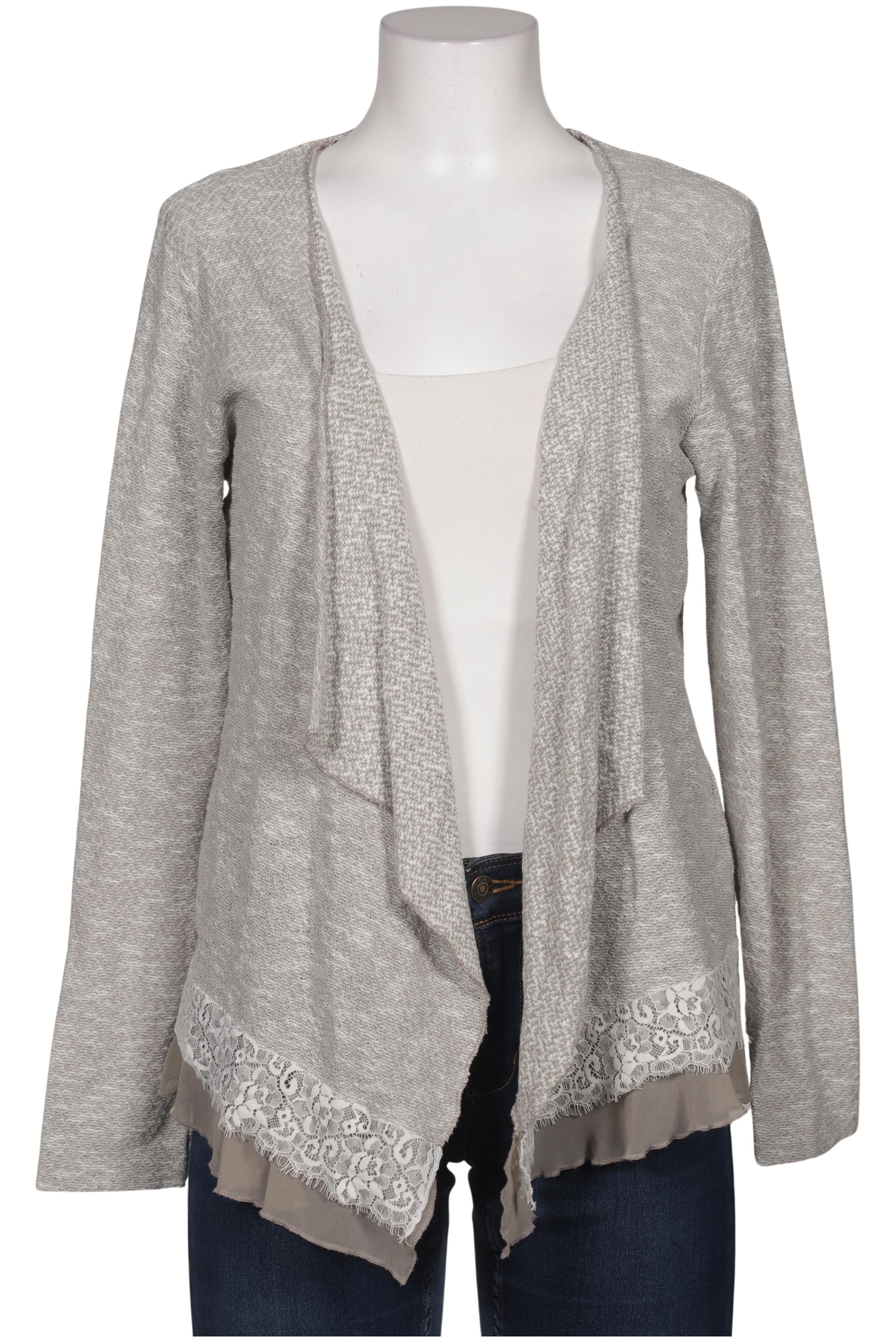 

Taifun Damen Strickjacke, grau, Gr. 42