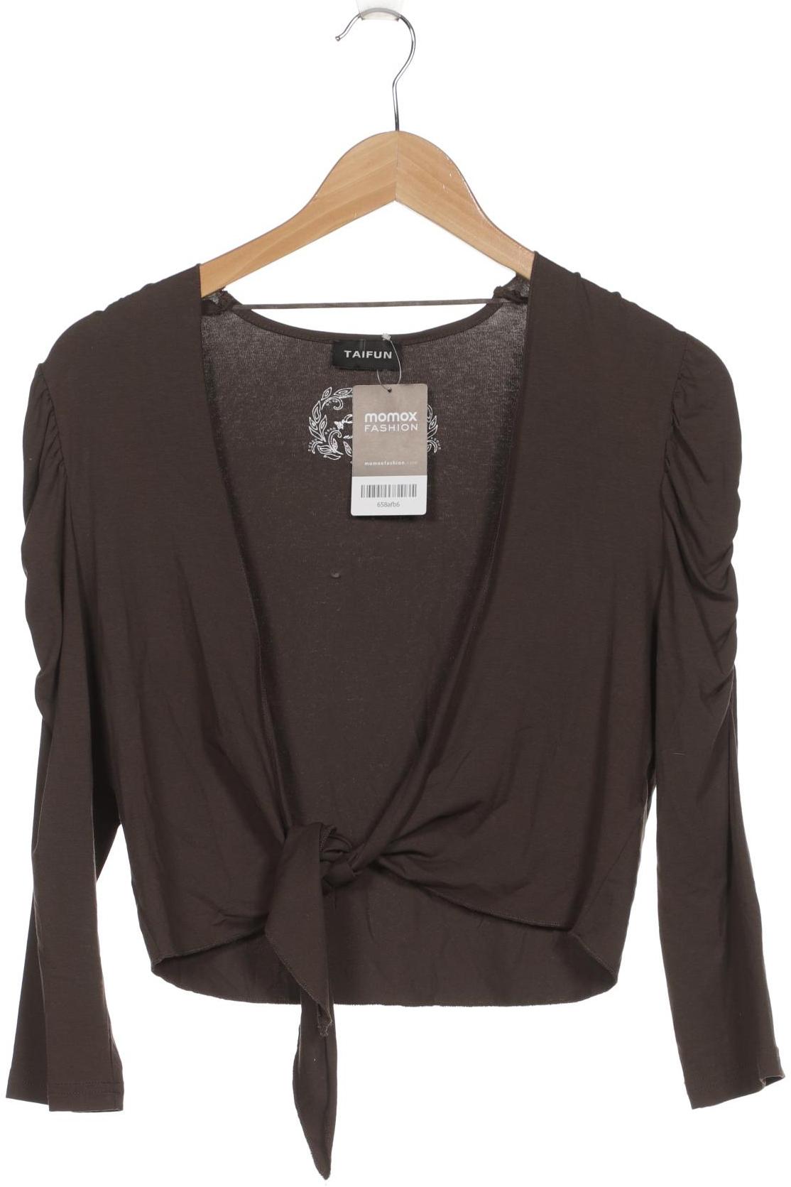 

Taifun Damen Strickjacke, braun, Gr. 34