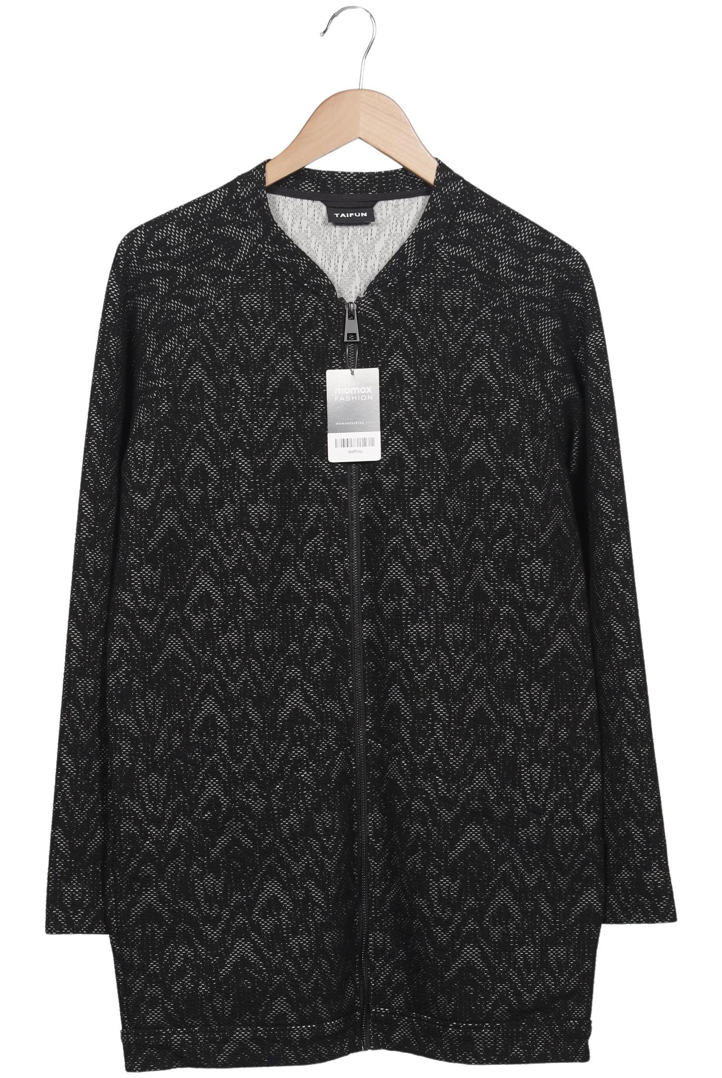 

Taifun Damen Strickjacke, grau, Gr. 46