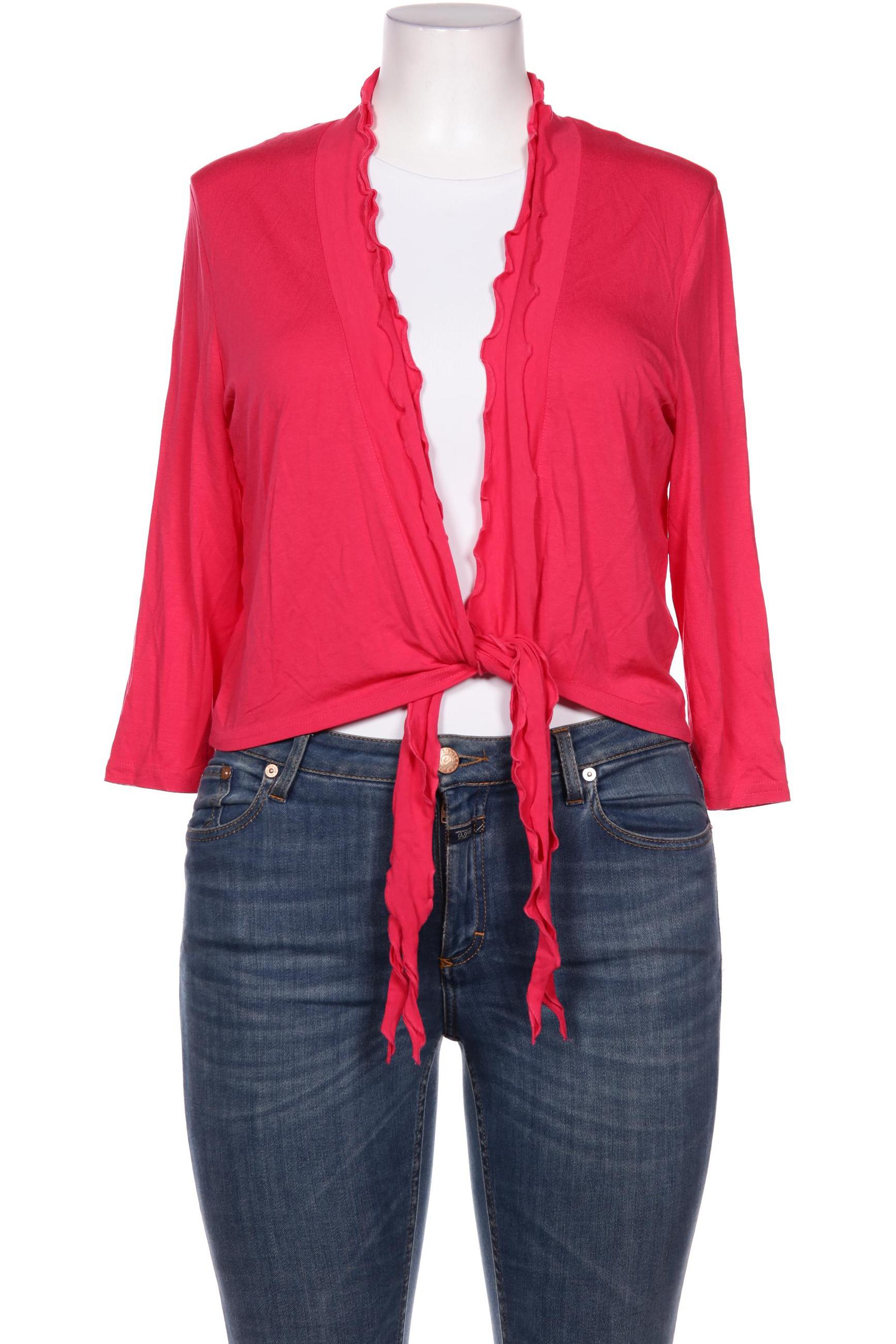

Taifun Damen Strickjacke, pink, Gr. 44
