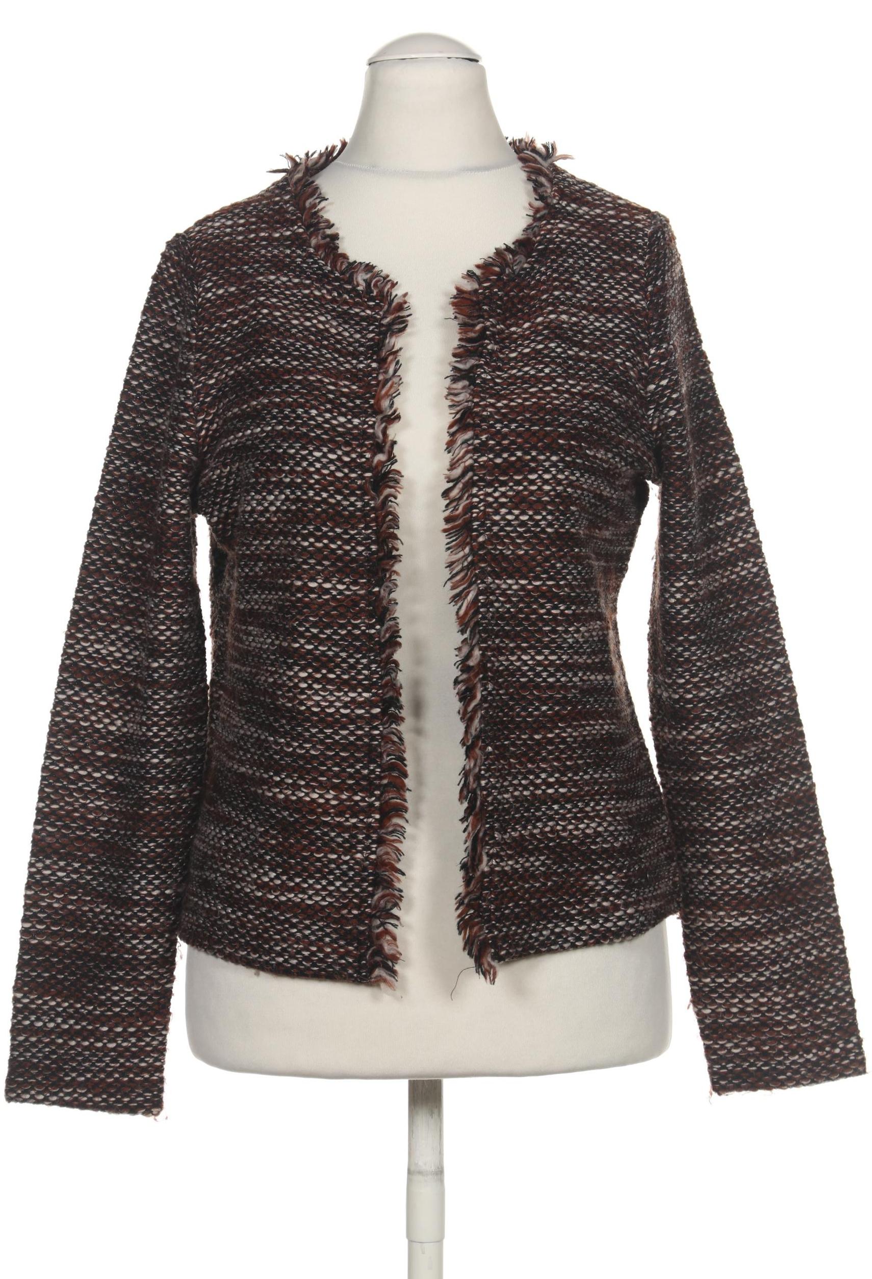 

Taifun Damen Strickjacke, braun, Gr. 38