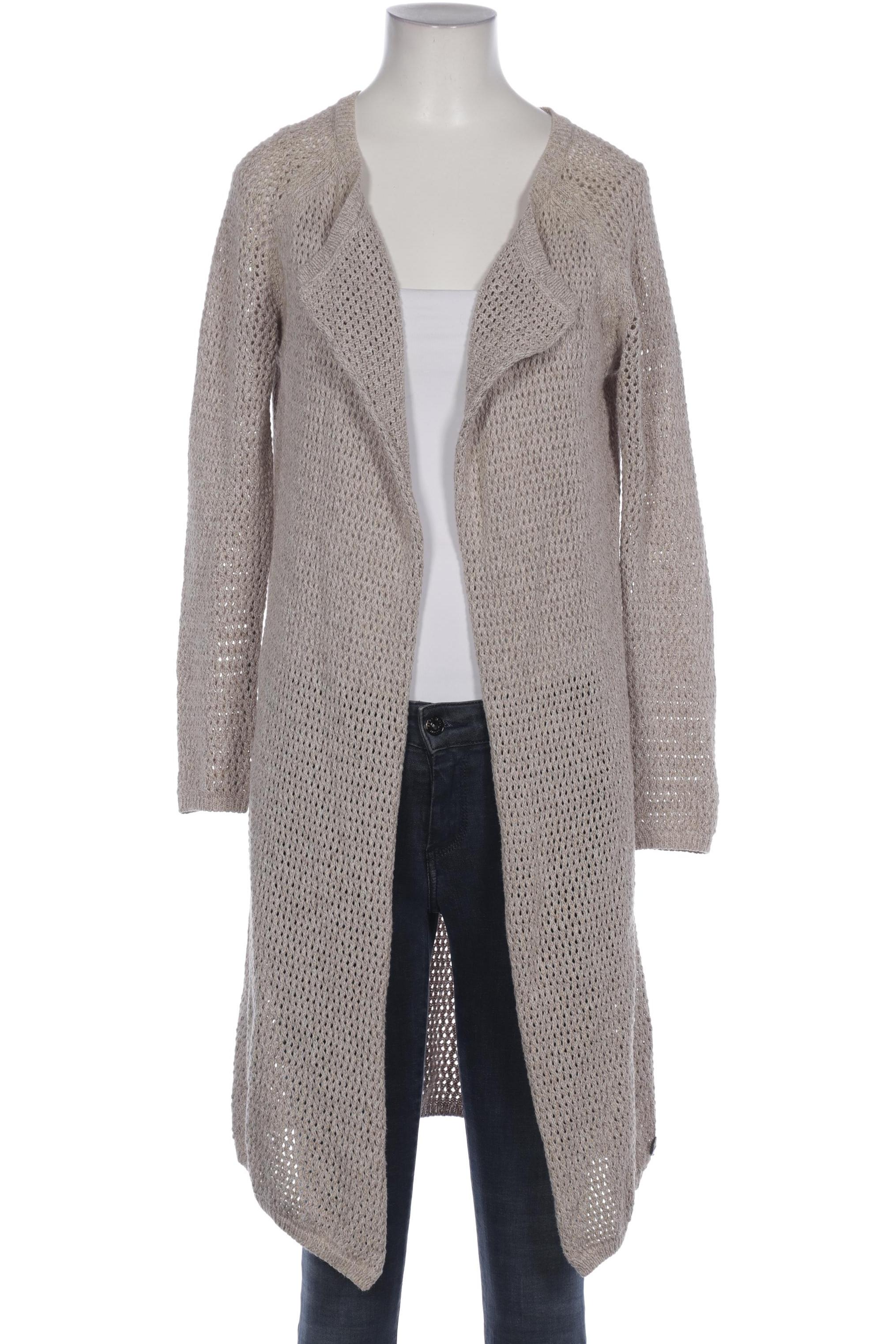 

Taifun Damen Strickjacke, beige, Gr. 36
