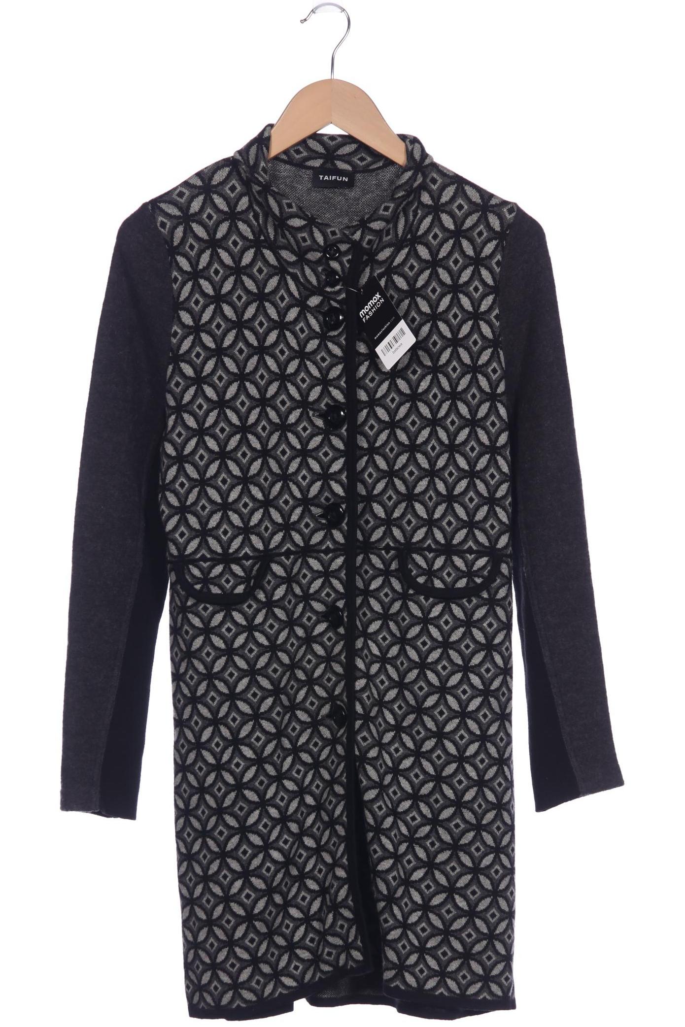 

Taifun Damen Strickjacke, grau, Gr. 40