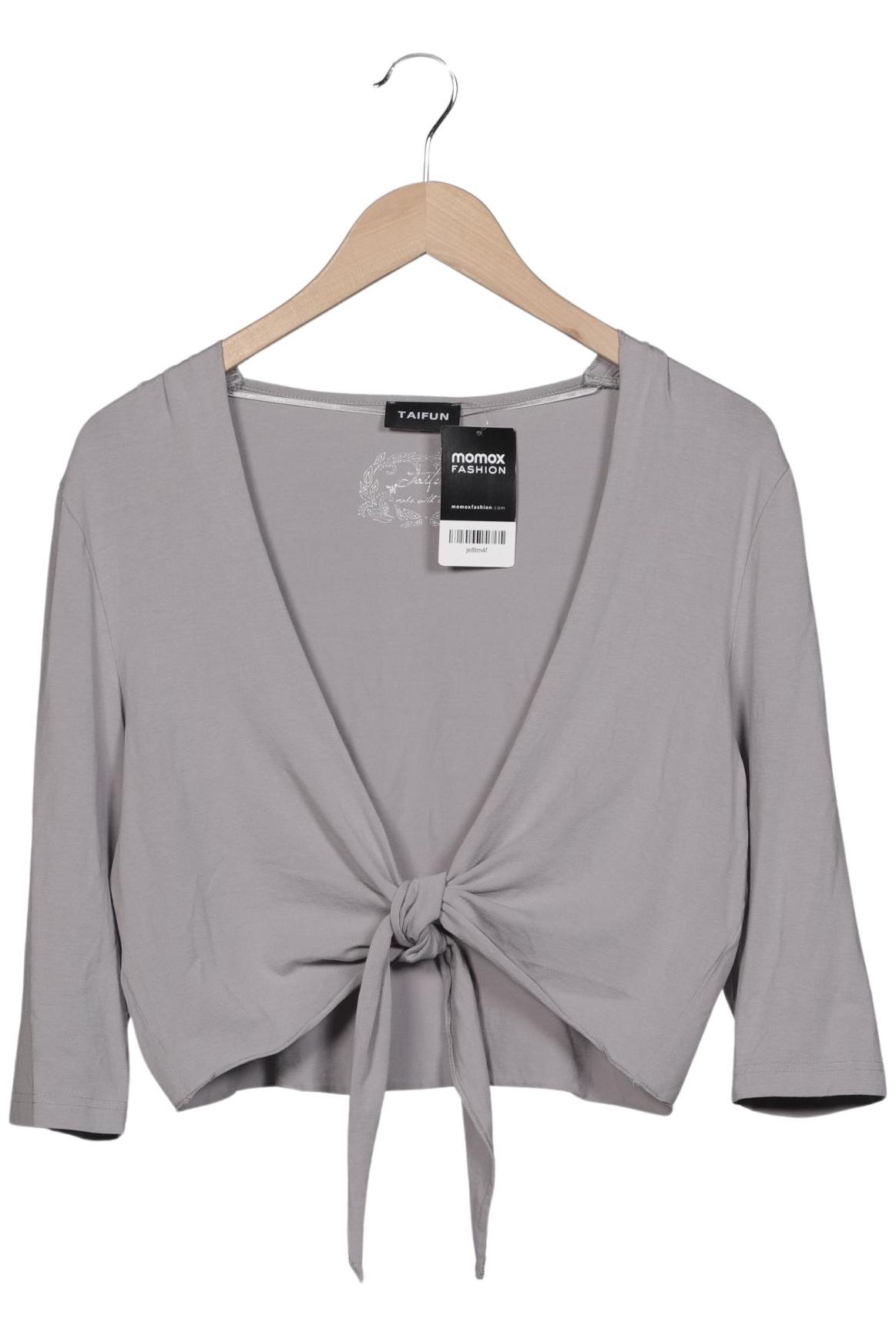 

Taifun Damen Strickjacke, grau, Gr. 38