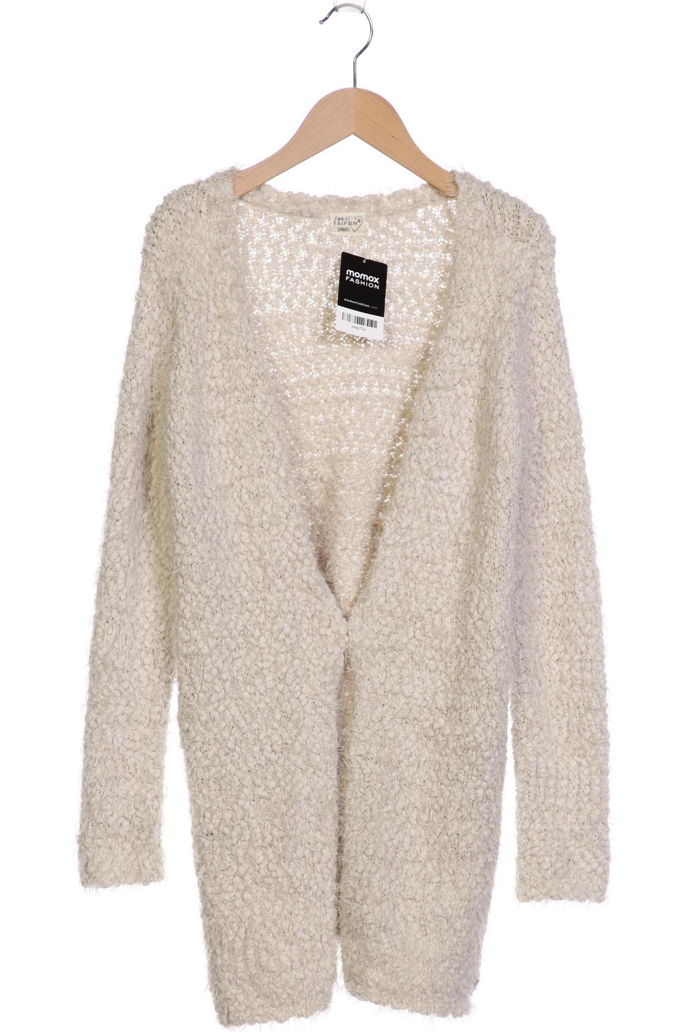 

Taifun Damen Strickjacke, cremeweiß, Gr. 36