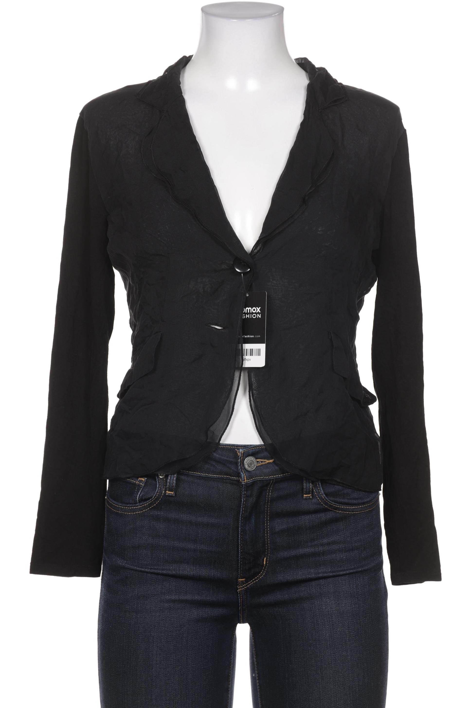 

Taifun Damen Strickjacke, schwarz, Gr. 38