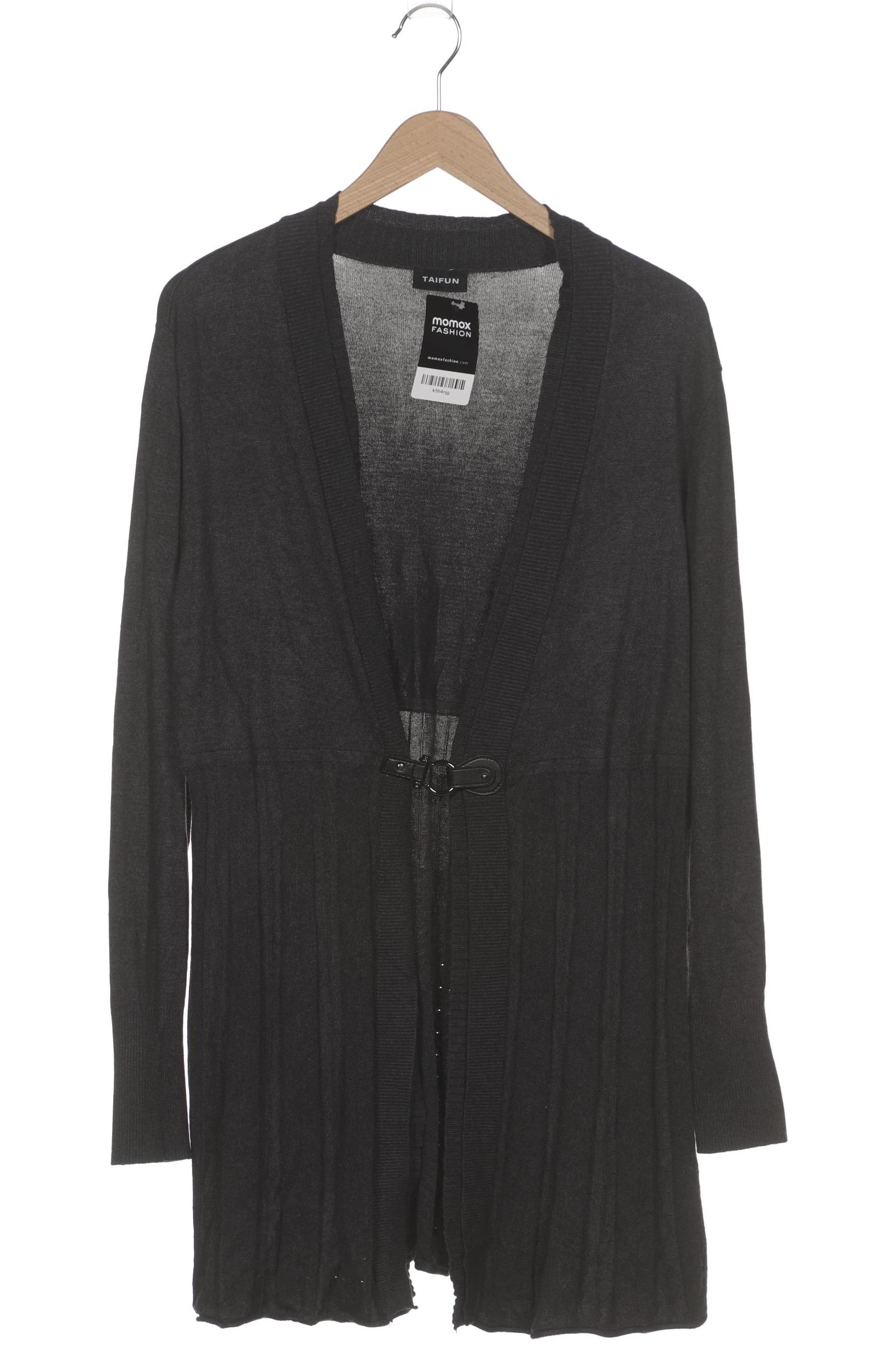 

Taifun Damen Strickjacke, grau, Gr. 44