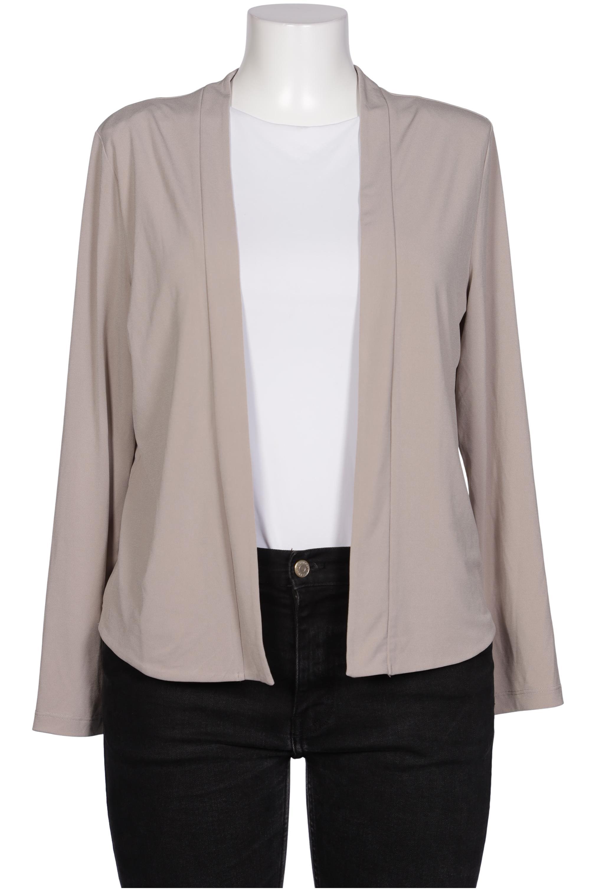 

Taifun Damen Strickjacke, beige, Gr. 42