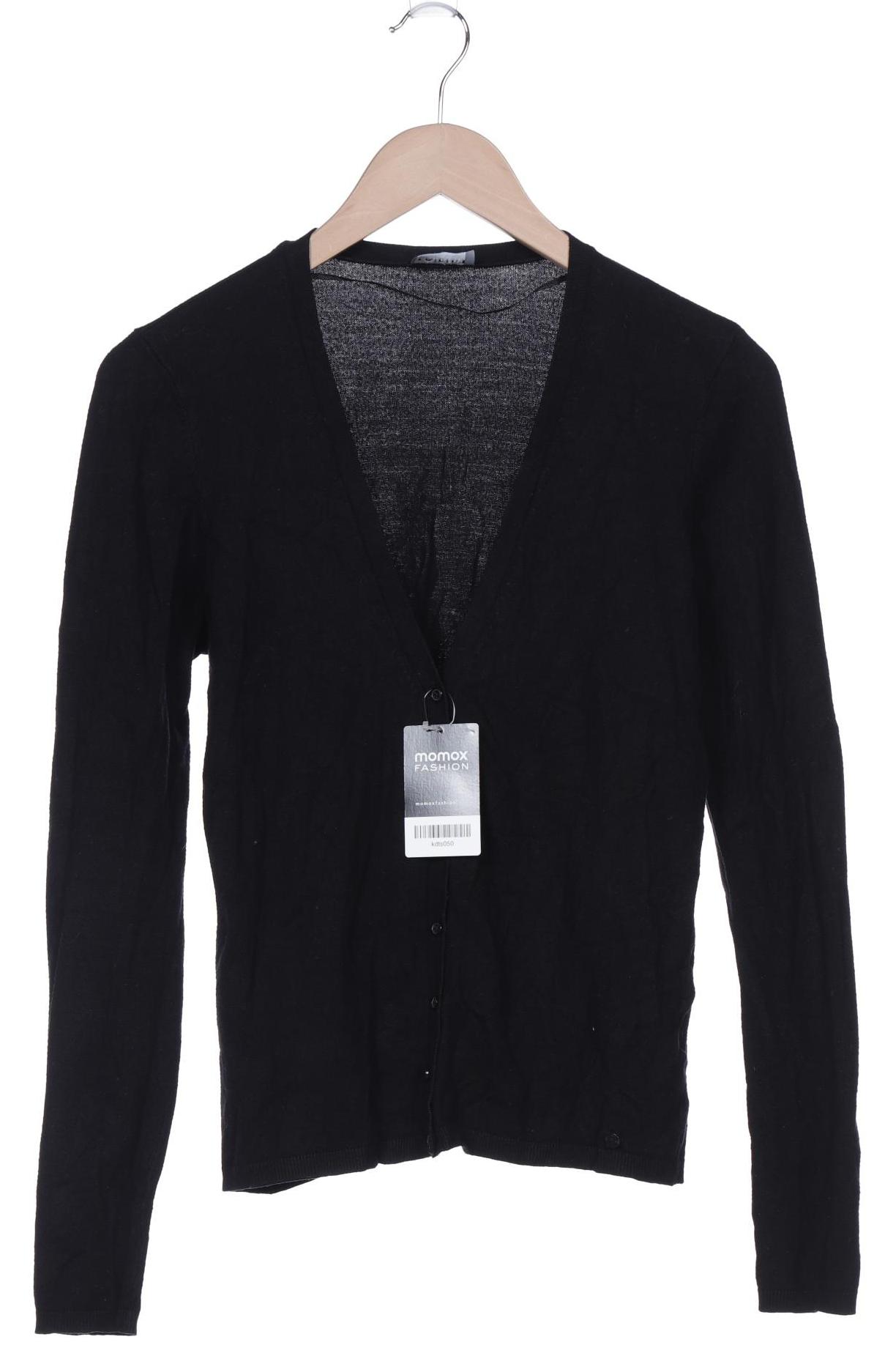 

Taifun Damen Strickjacke, schwarz, Gr. 38