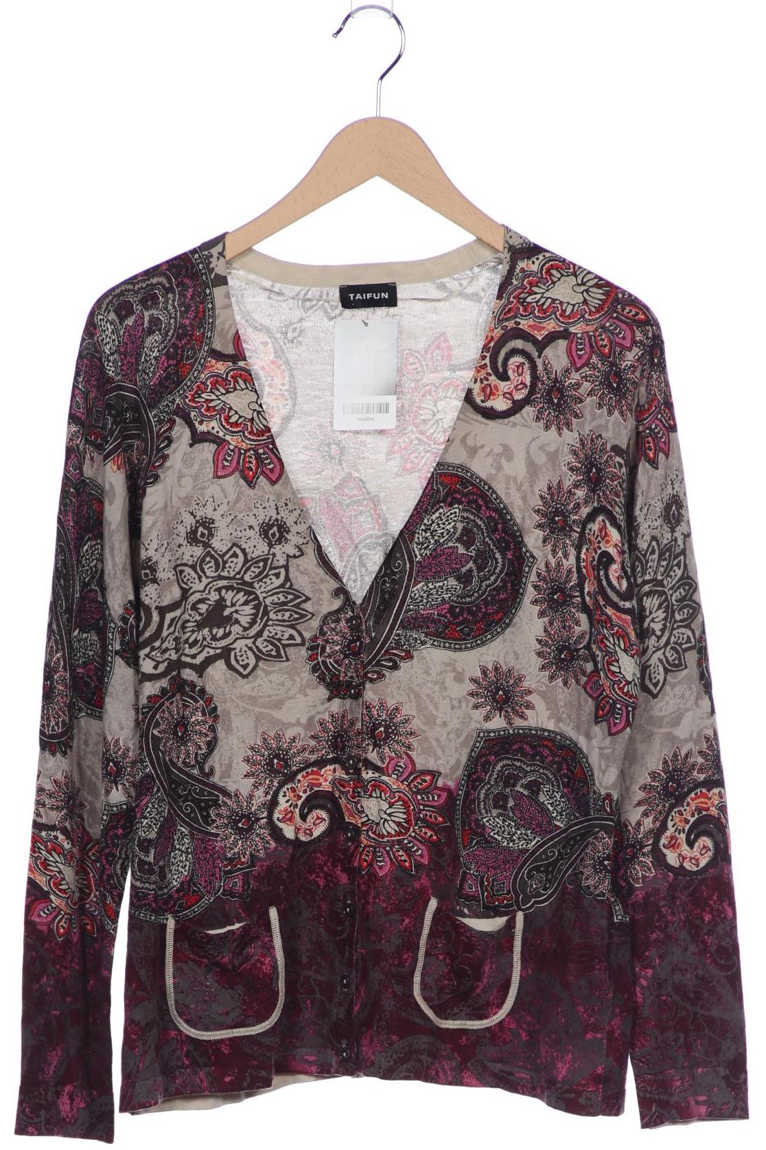 

Taifun Damen Strickjacke, mehrfarbig, Gr. 44