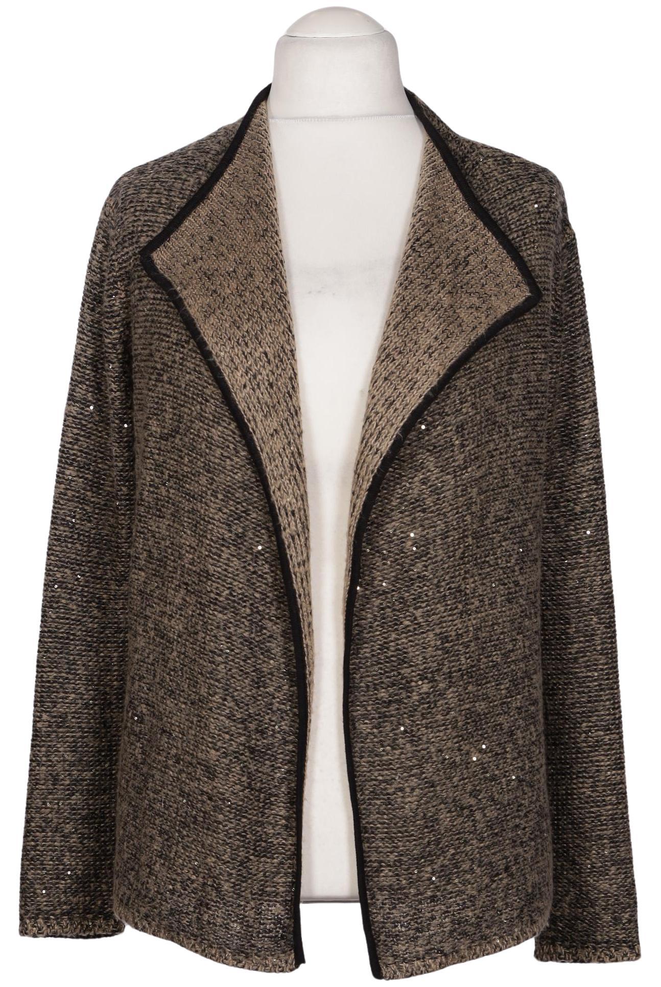 

Taifun Damen Strickjacke, braun, Gr. 38