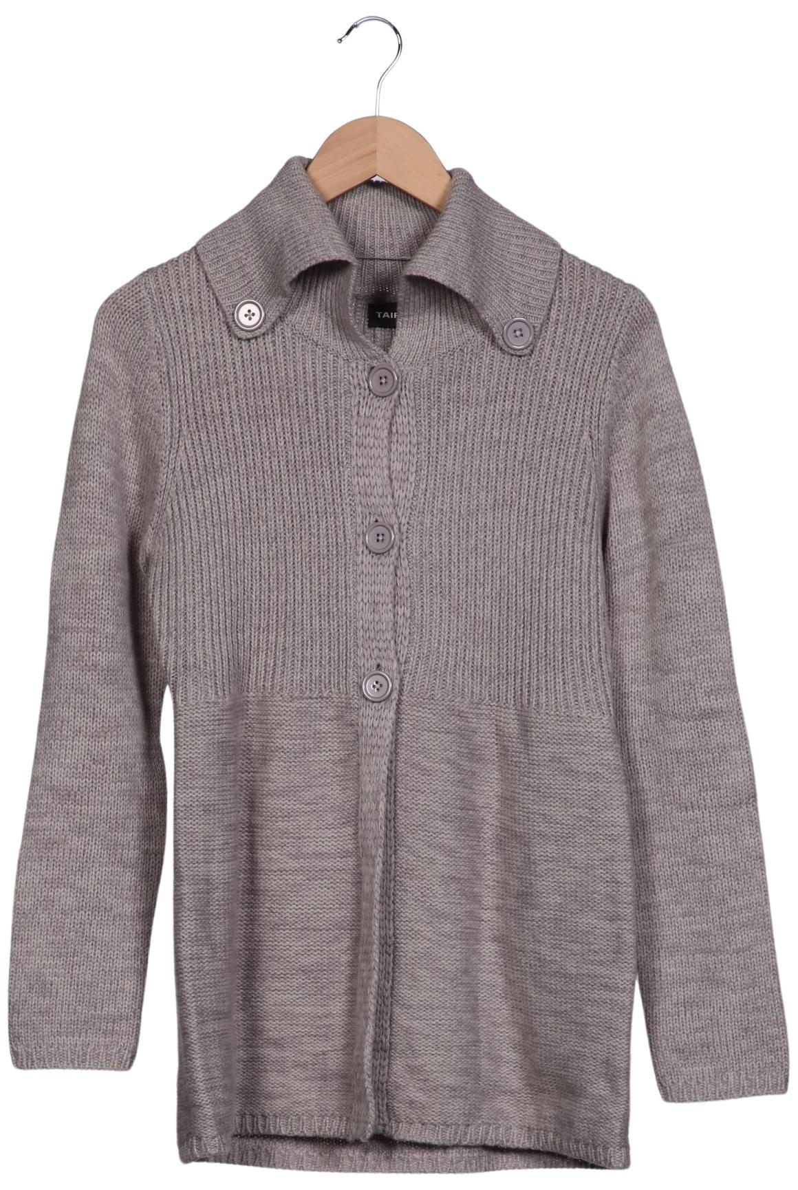 

Taifun Damen Strickjacke, grau, Gr. 40