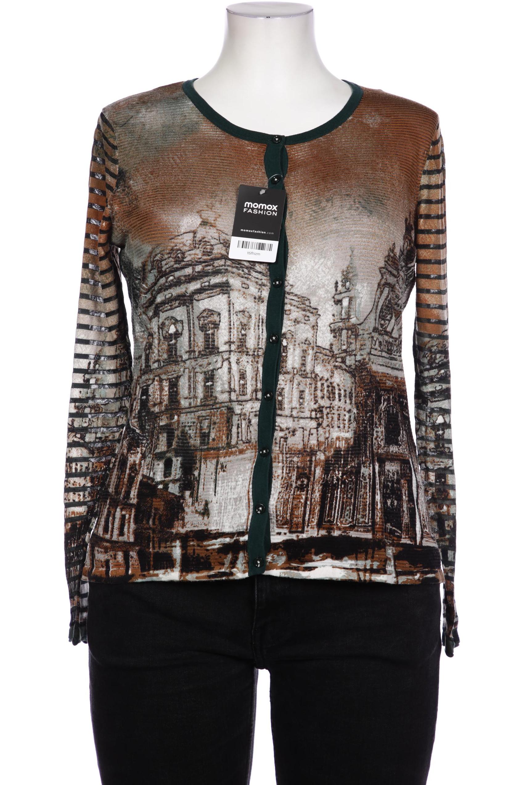 

Taifun Damen Strickjacke, braun, Gr. 42