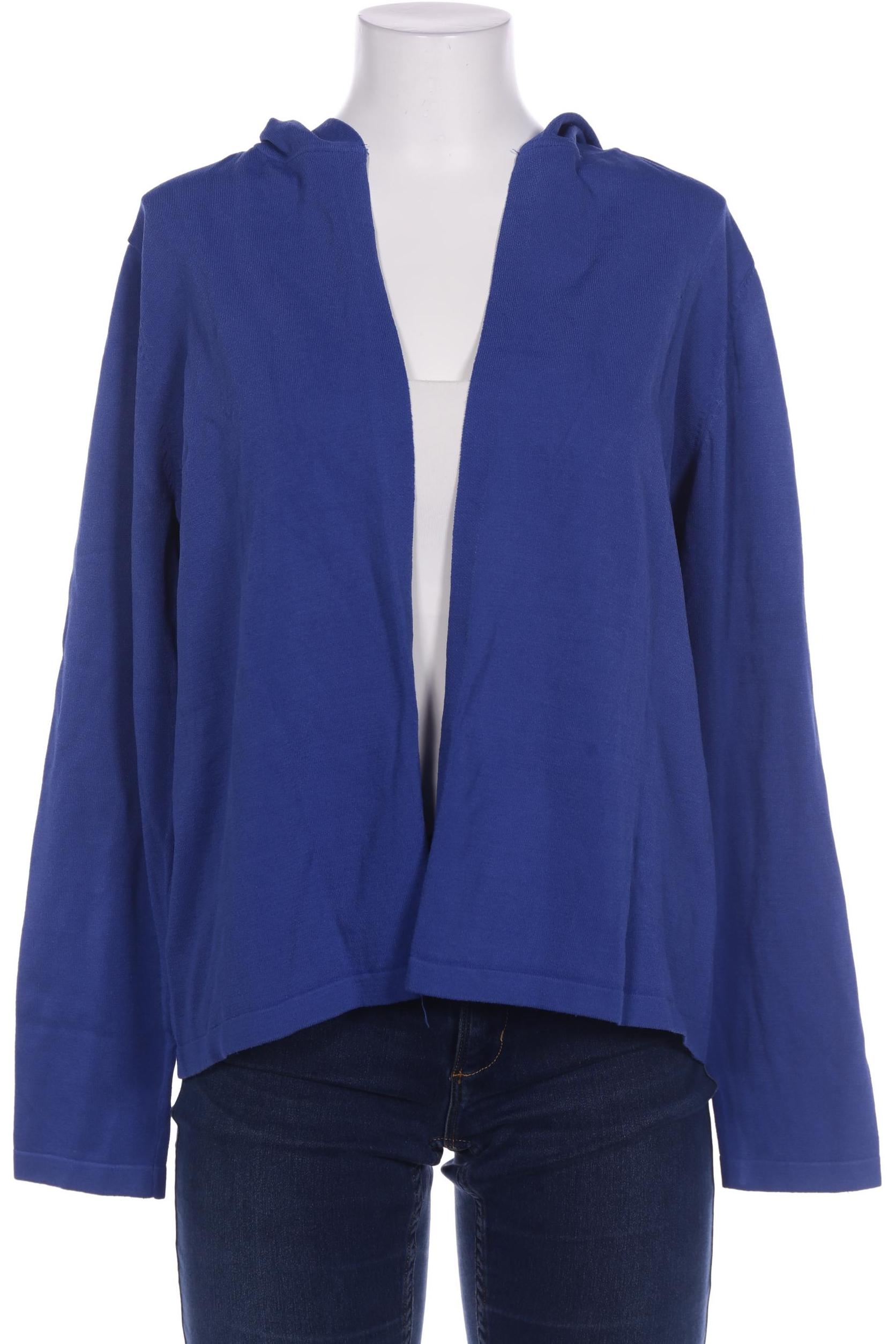 

Taifun Damen Strickjacke, blau, Gr. 42