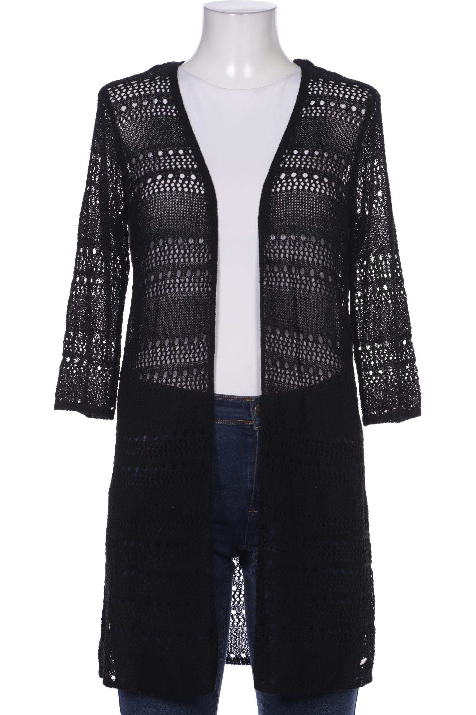 

Taifun Damen Strickjacke, schwarz, Gr. 42