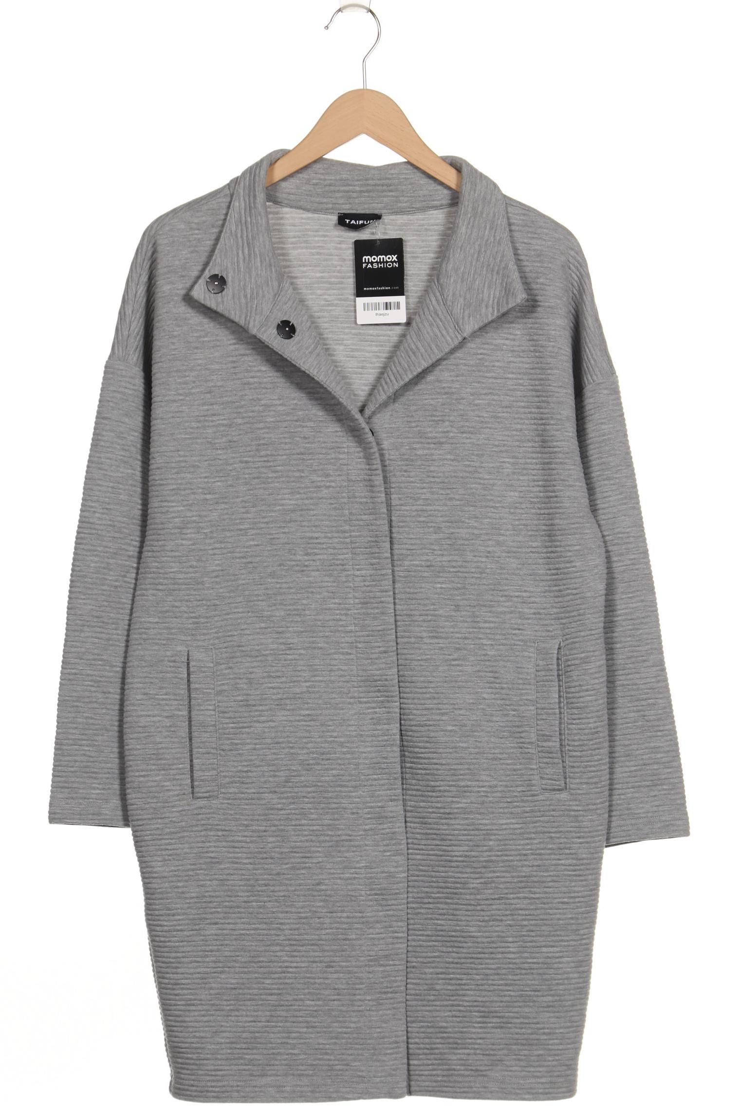 

Taifun Damen Strickjacke, grau, Gr. 38